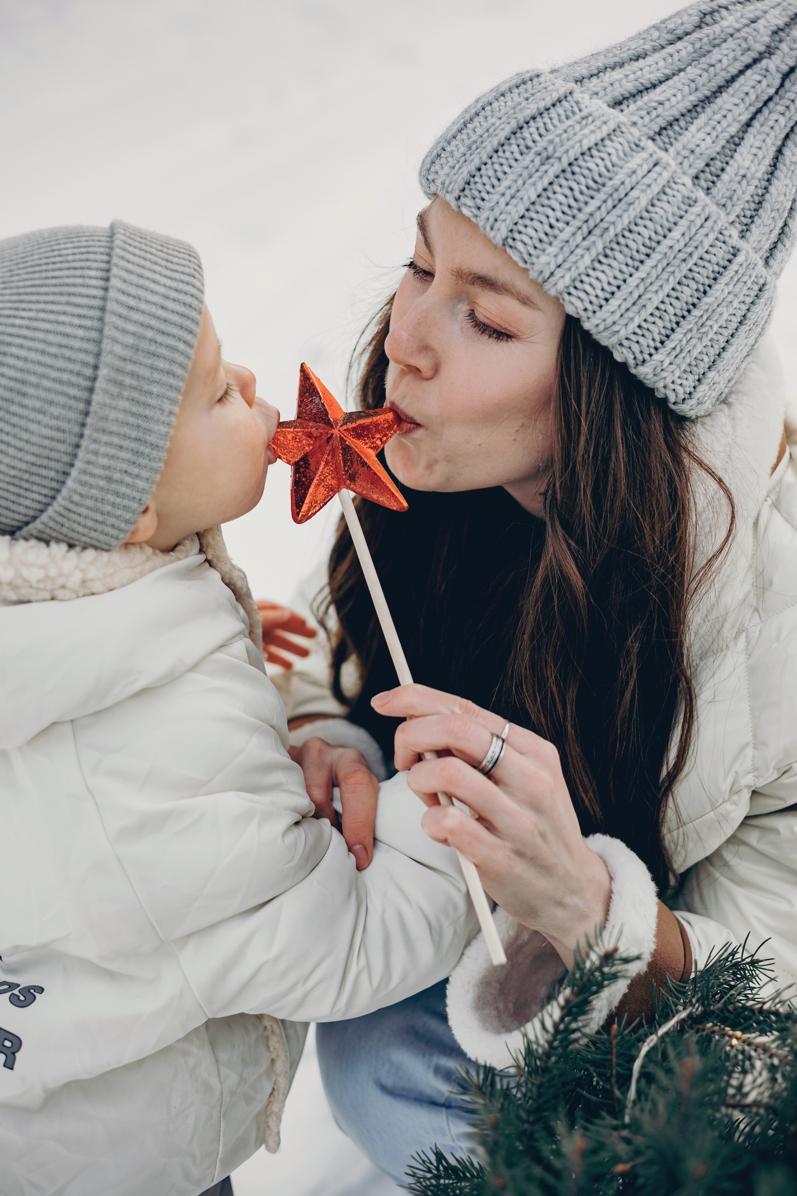 Зимняя прогулка в лесу. Семейный и женский фотограф во Владимире Анастасия Грушина