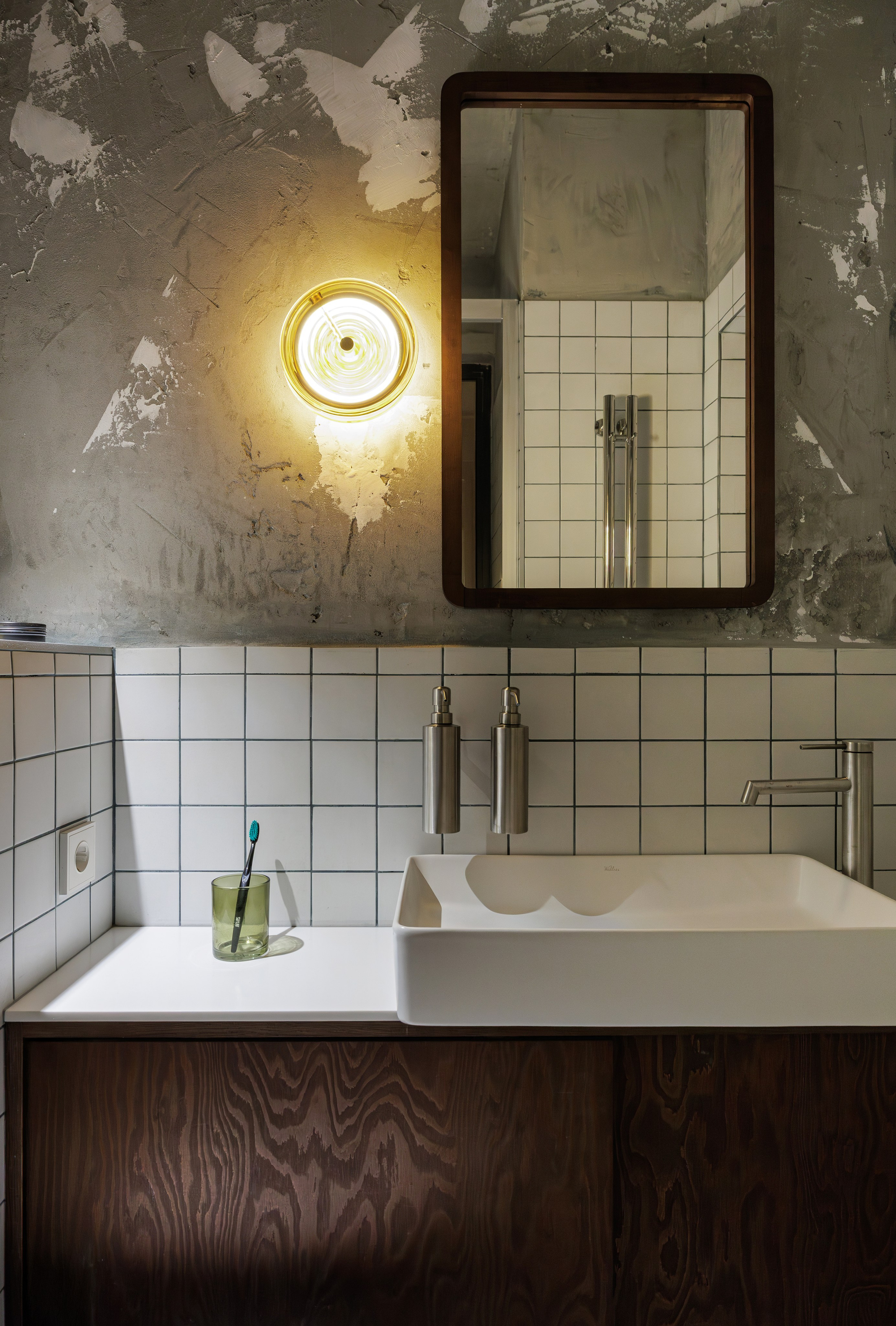 Кислород · Апартаменты · 22 м². Дизайн интерьера в Калининграде — студия Dune Design. Архитектурный минимализм для жилых и коммерческих пространств