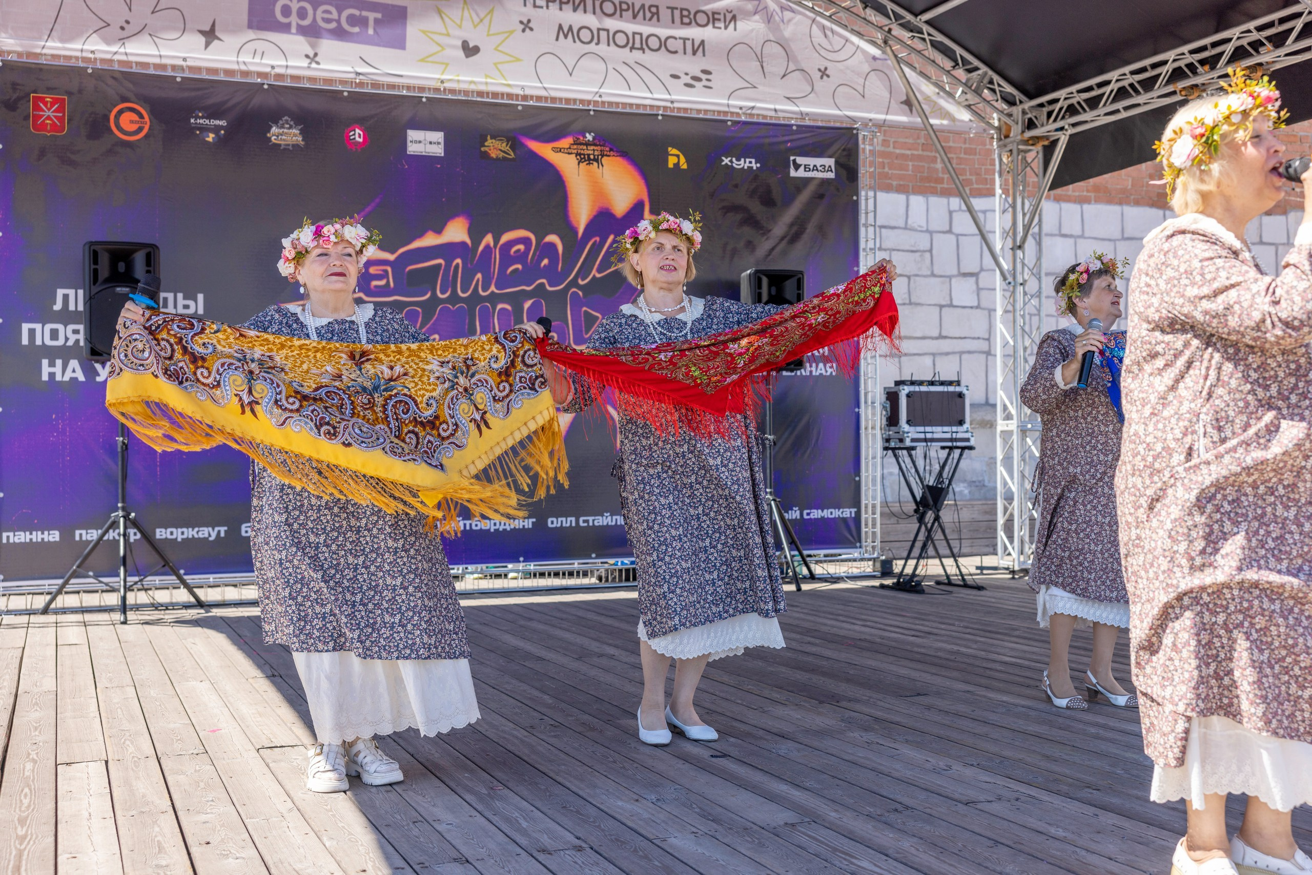 Фестиваль «Ромашковый хоровод». Северная ходьба. Фотограф в Туле Крупский АнДРей. Фотостудия «КАДР71» в Туле