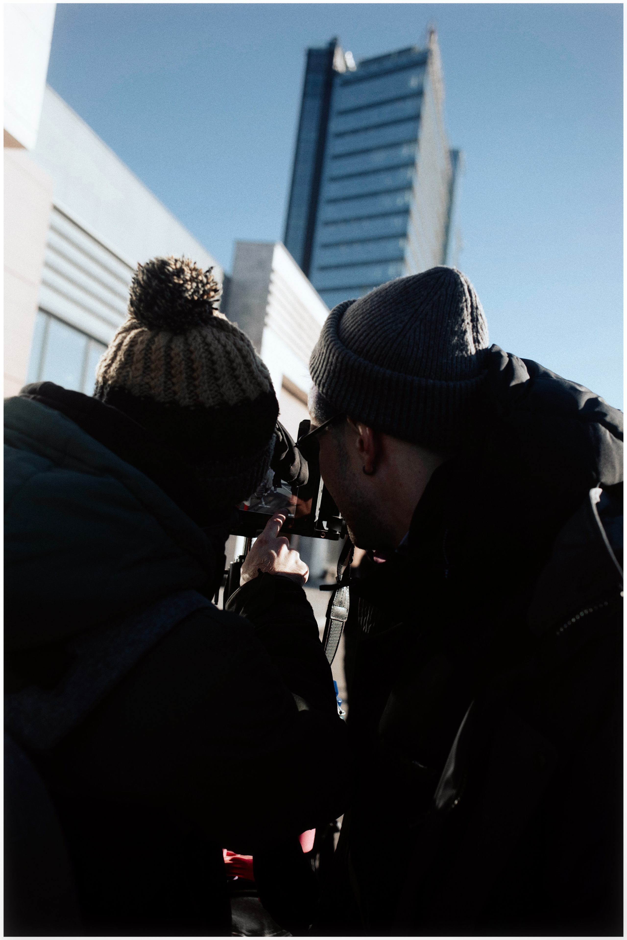 Behind the scenes. Portrait and backstage photographer Nina Crane