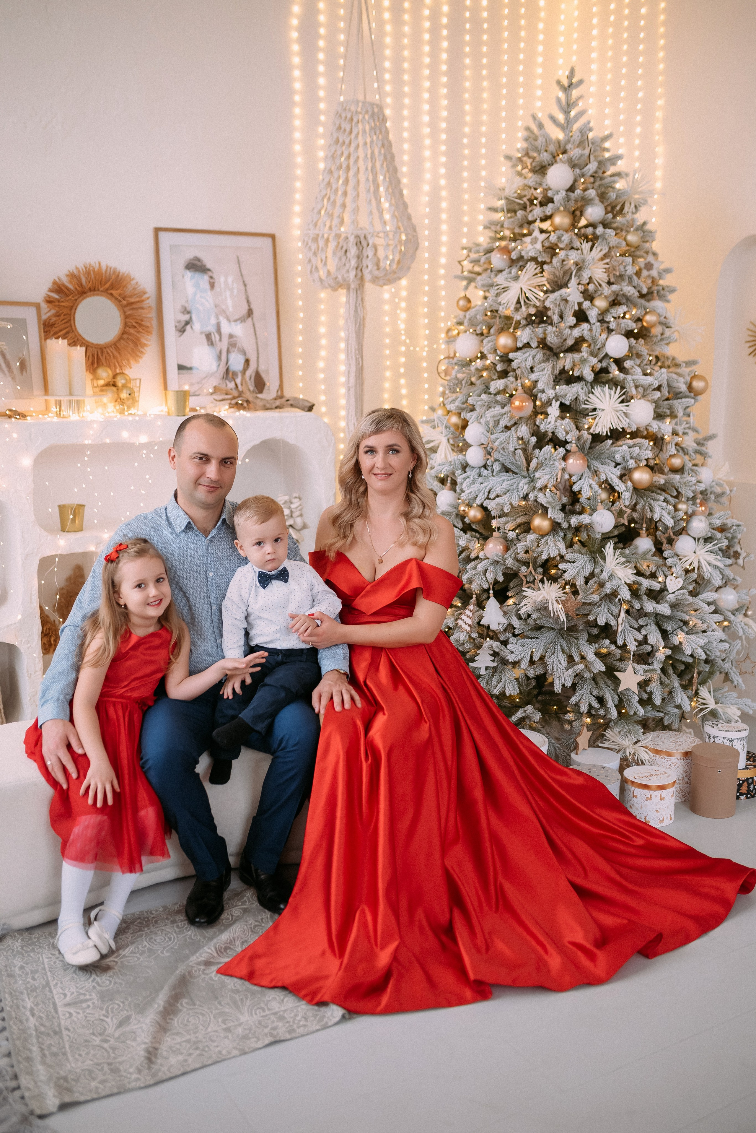 Семейная новогодняя съёмка. Свадебный и семейный фотограф в Симферополе Дарья Маркова