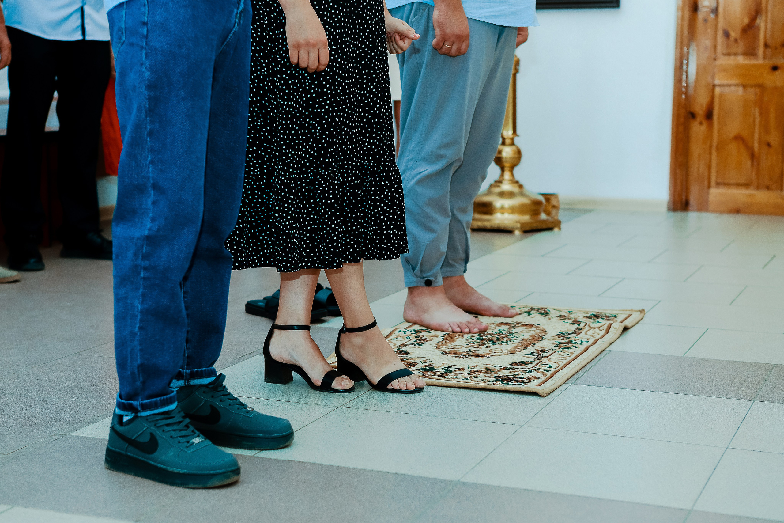 Таинство Крещения Отца и Дочери. Свадебный фотограф Евгения Фролова г. Каменск-Шахтинский, Донецк, Ростов