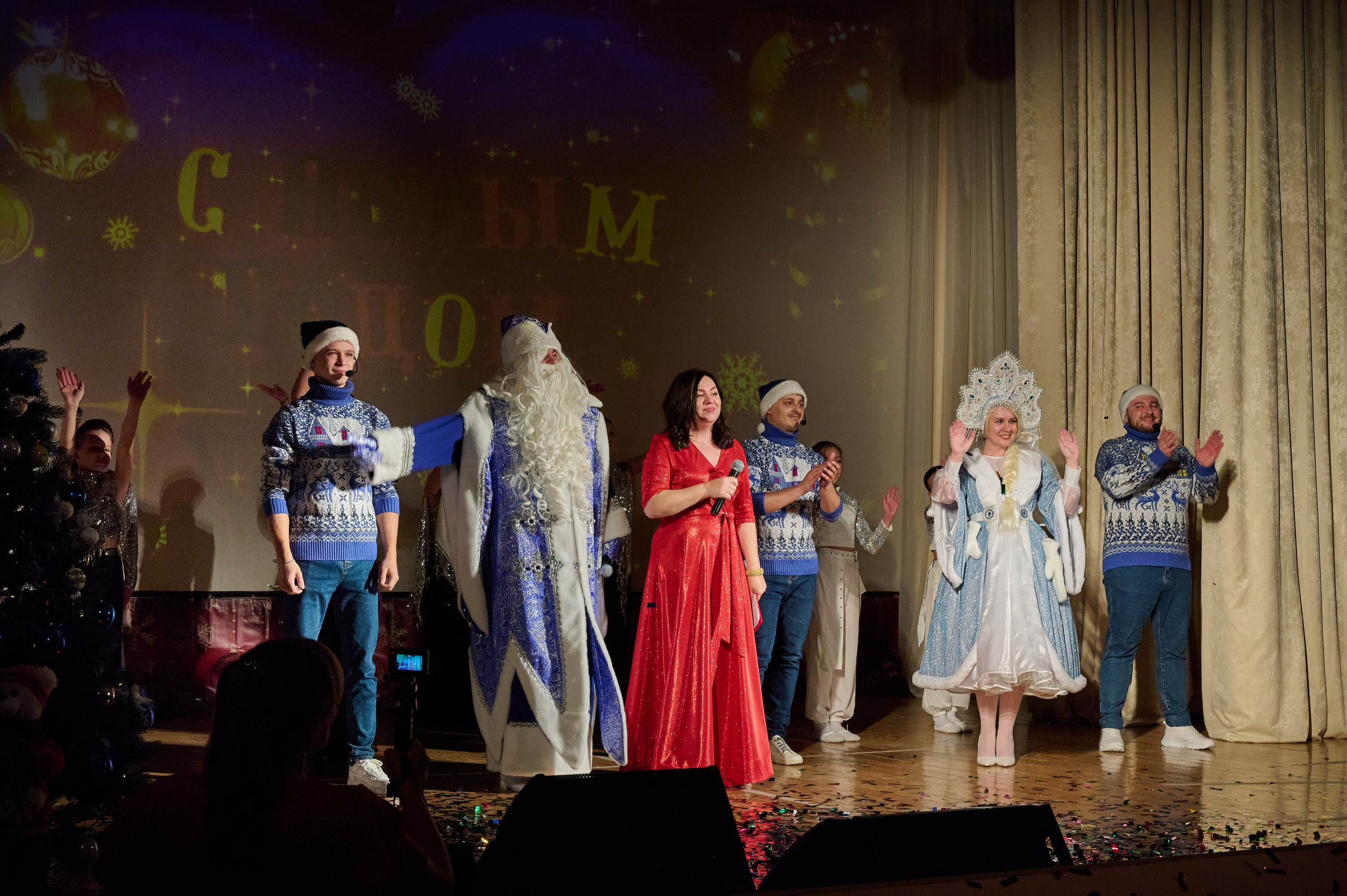 Новогодний концерт. Жизнь курорта Кабардинка в фотографиях