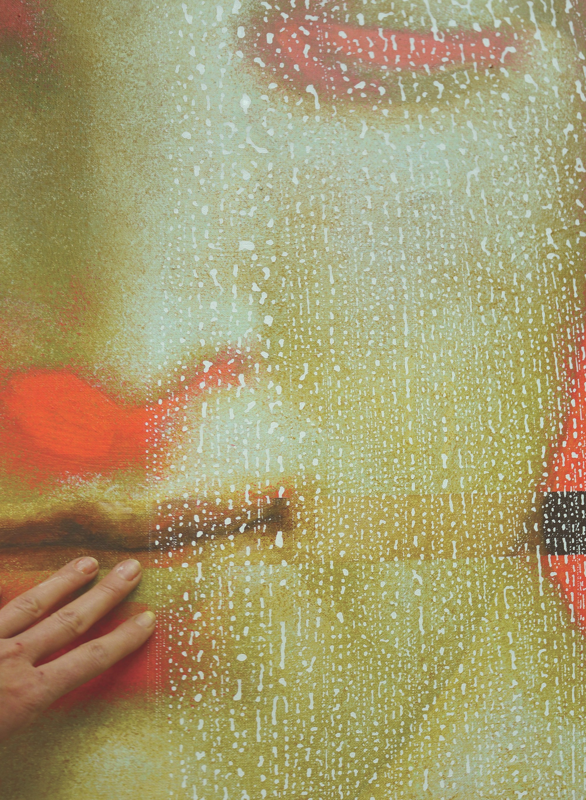 Шифр Мадонны дель Грандуки. Художник-абстракционист Ольга Рикун. Москва