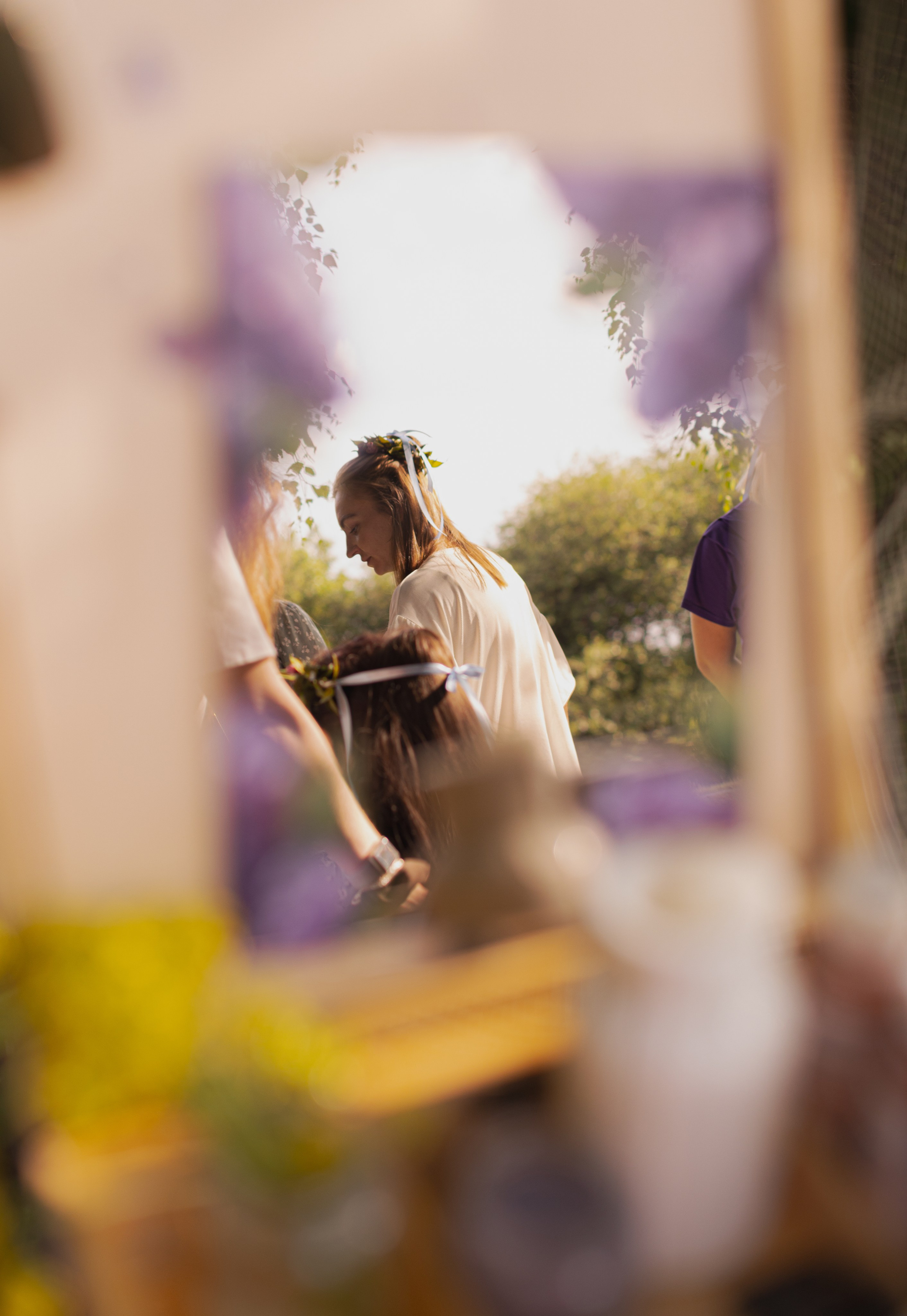 Мк Сирень на зеркале (девичник в парке). Анастасия Ракчеева Художник