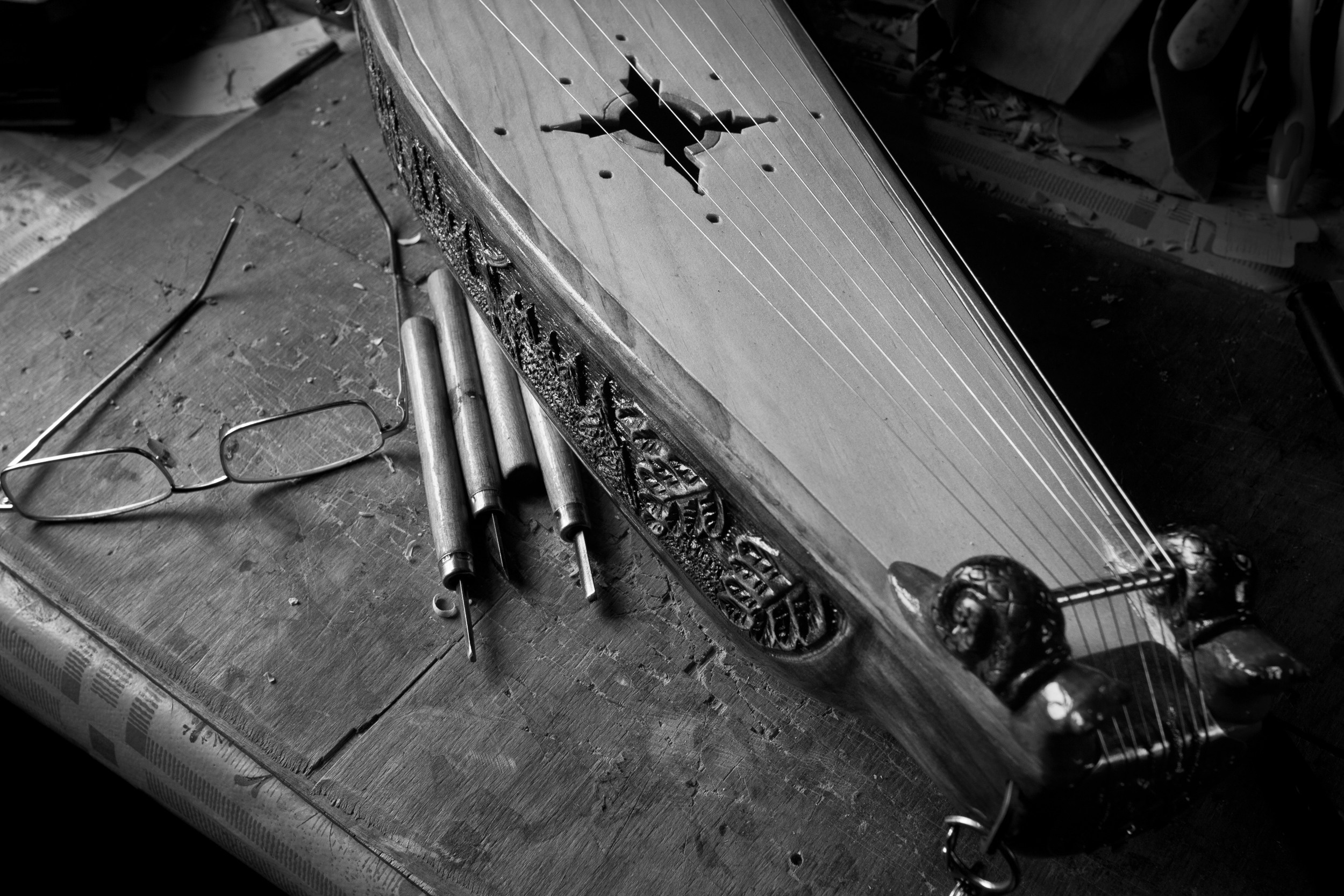 Гусли работы Николая Иванова Фото: Корчагина Татьяна