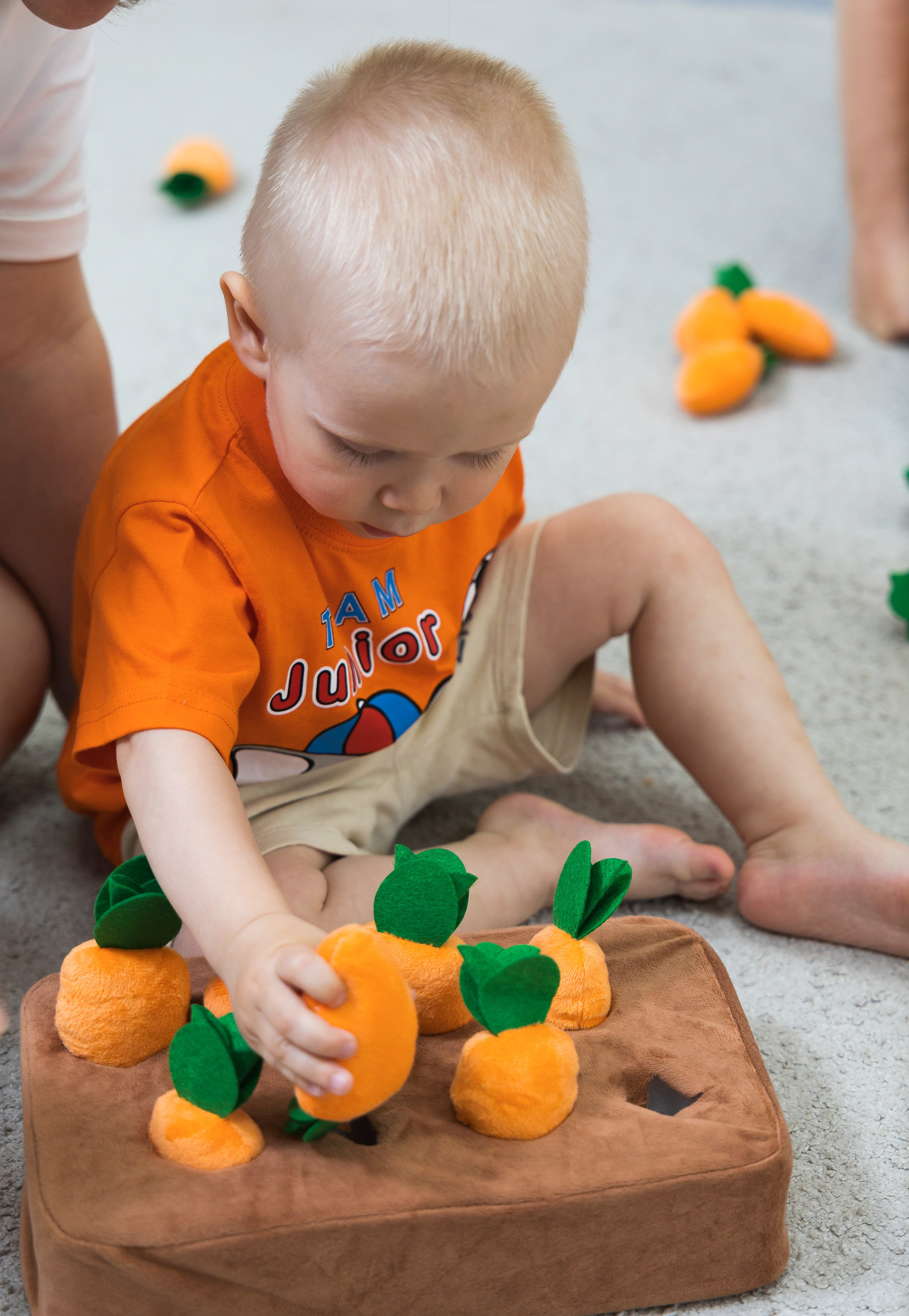 — Оранжевое занятие в Детском клубе «Буквашка» в Жуковском