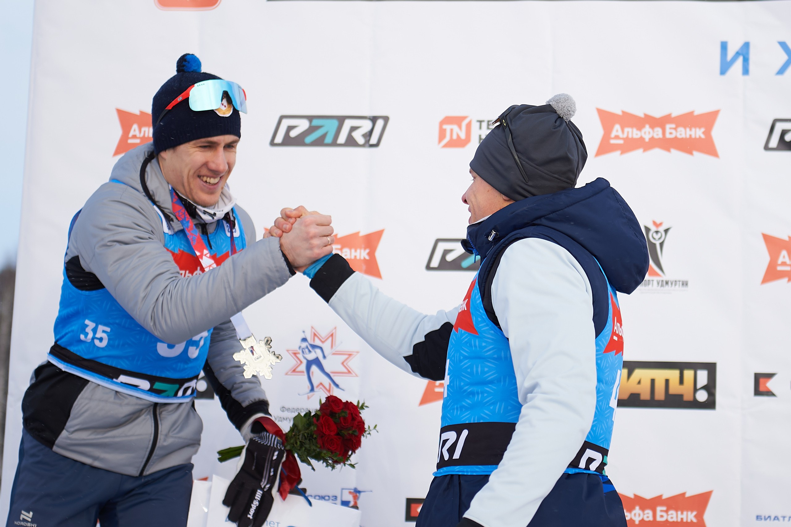 Биатлон. Чемпионат России — 2024/2025, 3-й этап, Ижевск. Спринт. Мужчины. Спортивный репортажный фотограф в Ижевске Сергей Мерзляков