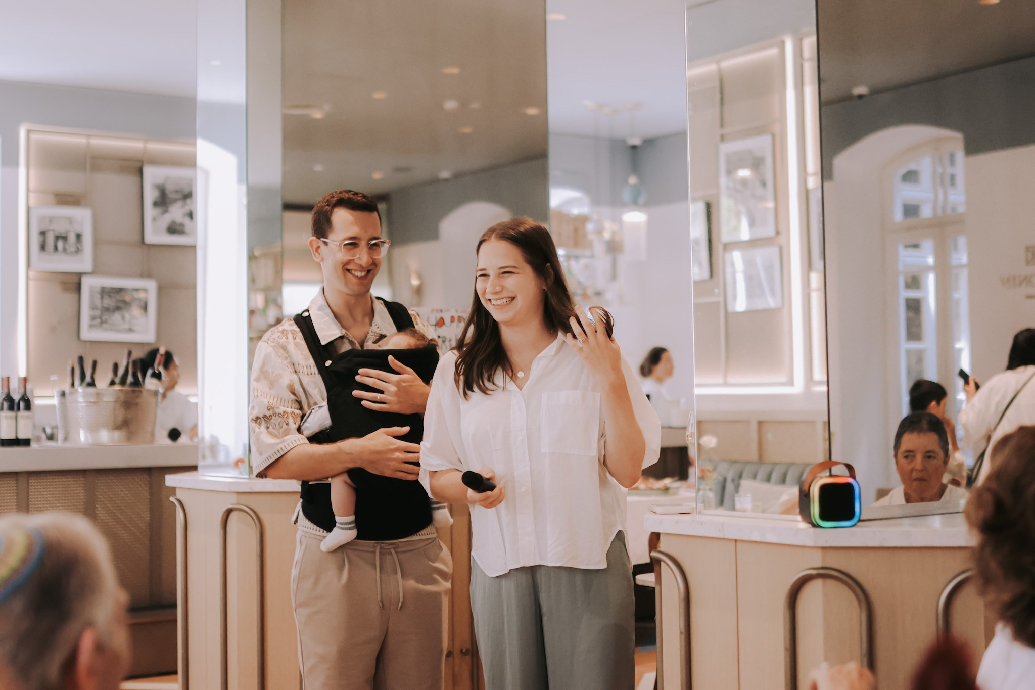 Baby celebration, September 2025. Photographer in Israel Alice Milchin