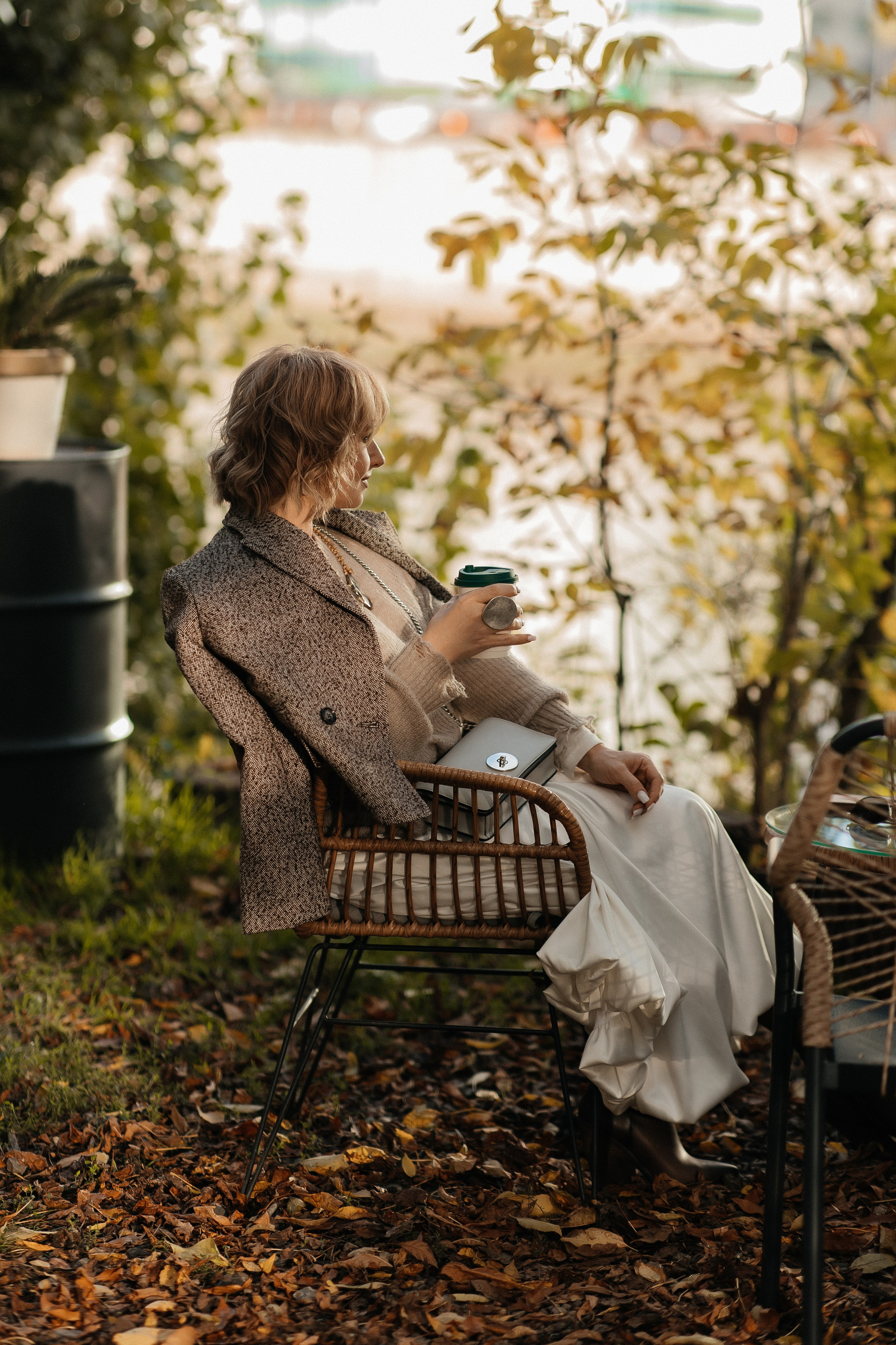 Маша и осень