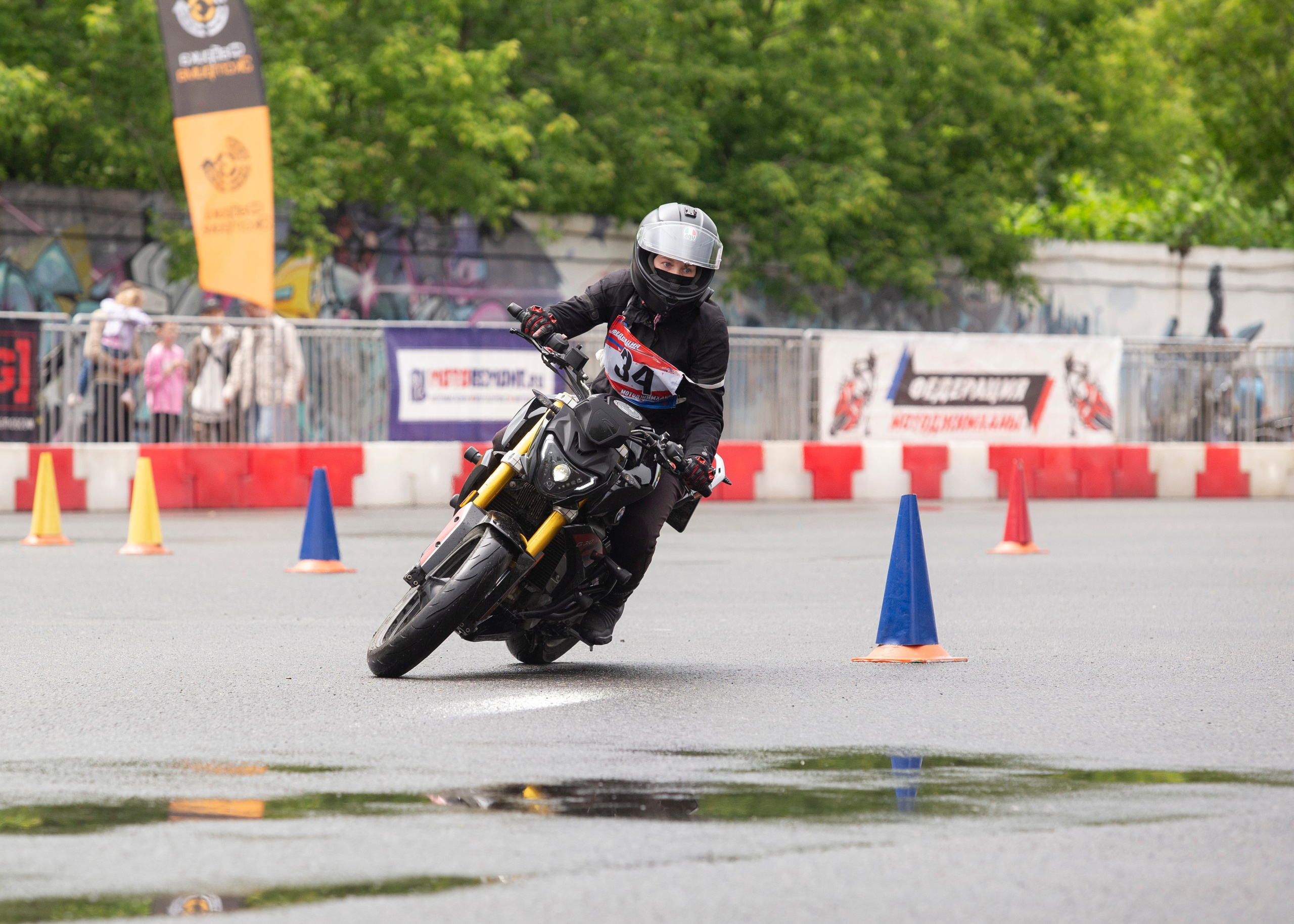Московский этап кубка Федерации по Мотоджимхане 2025. Репортажный фотограф в Москве