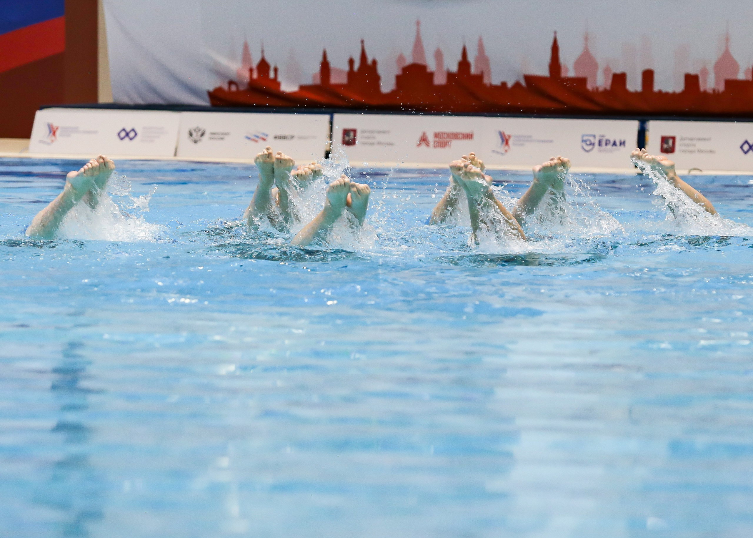 Первенство России по синхронному плаванию. Техническая программа. Группы. Репортажный фотограф в Москве