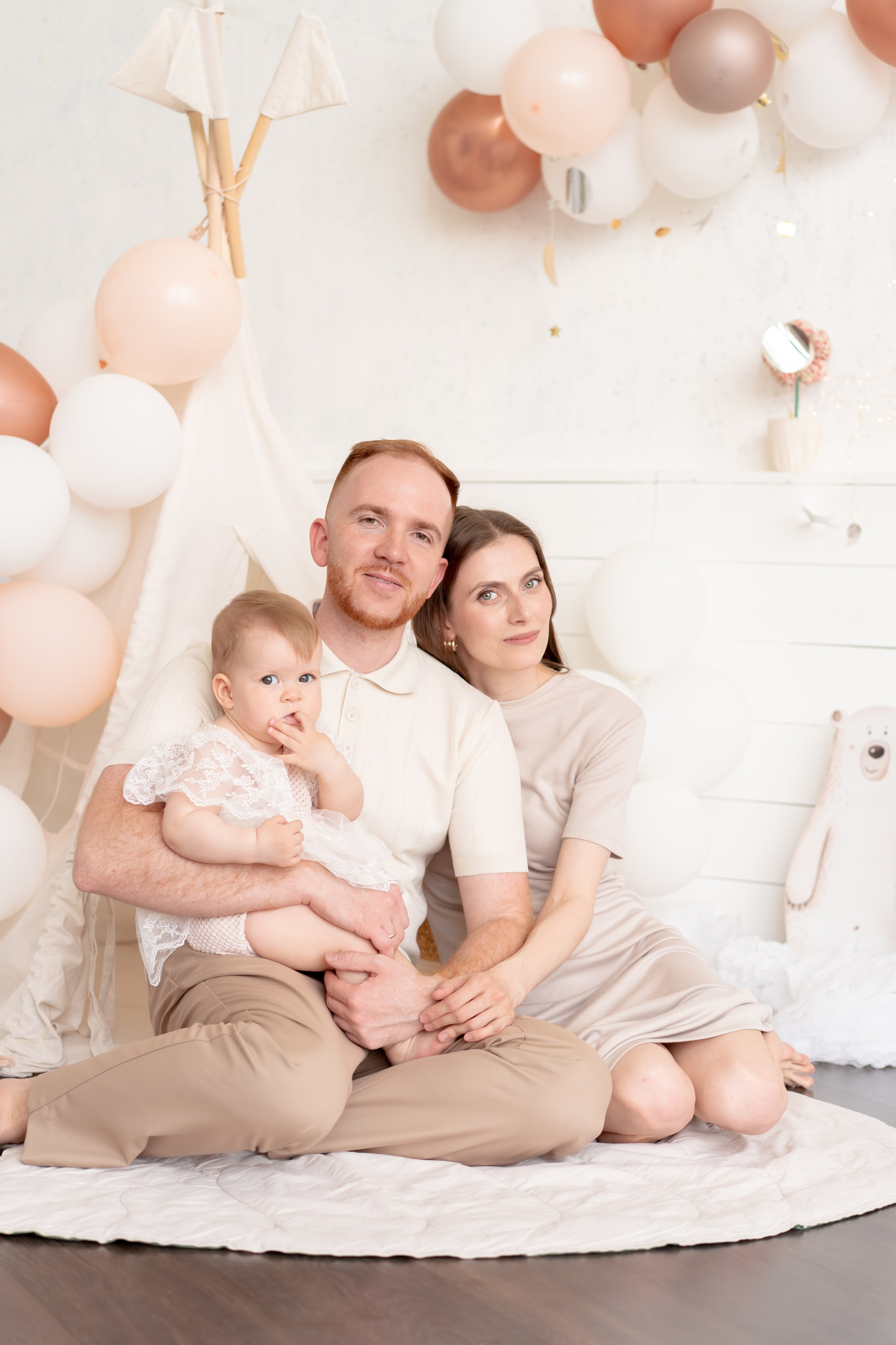 Златочке 1 годик!. Детская, семейная фотостудия в Санкт-Петербурге ТЕПЛО