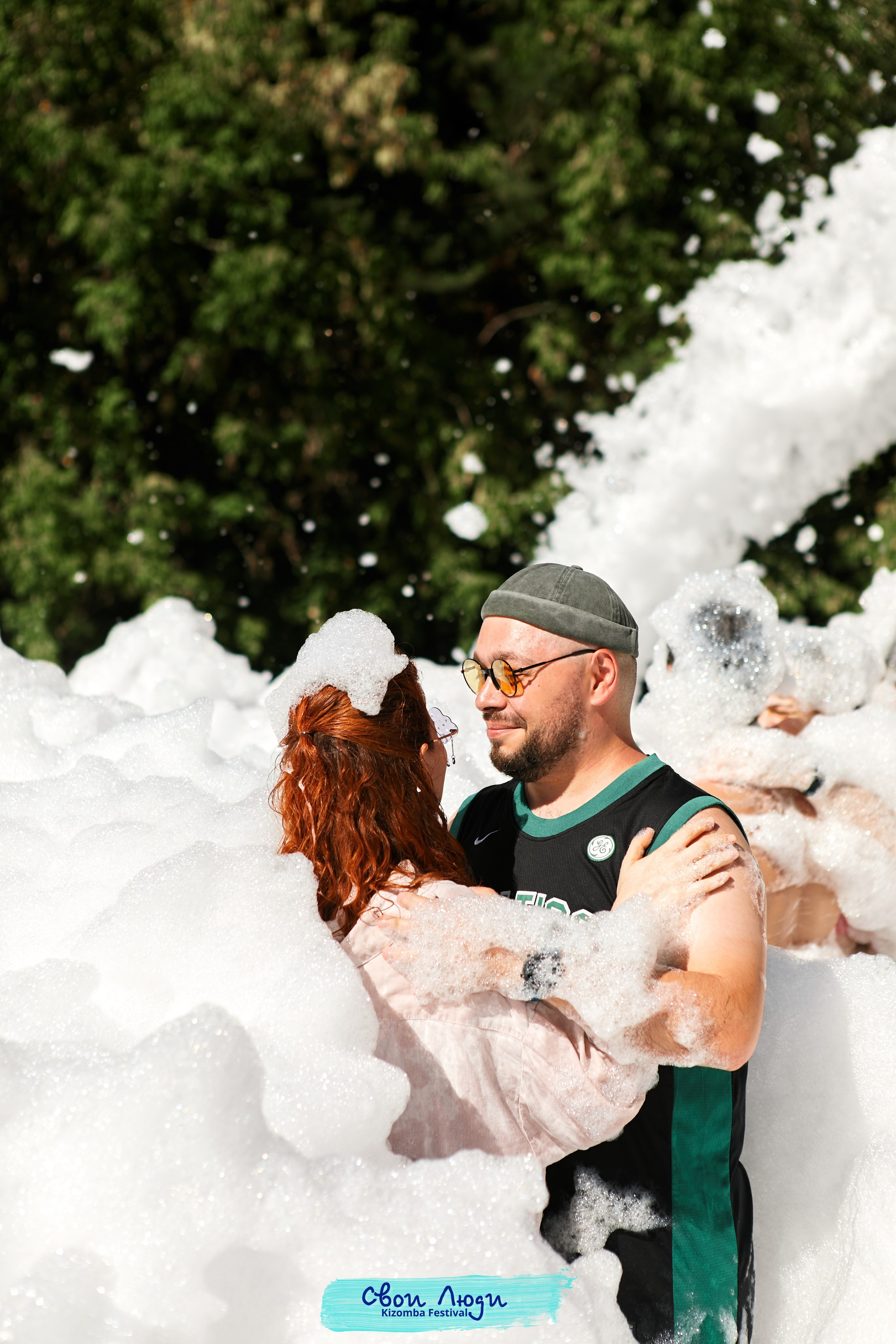 Foam party. Свадебный фотограф
