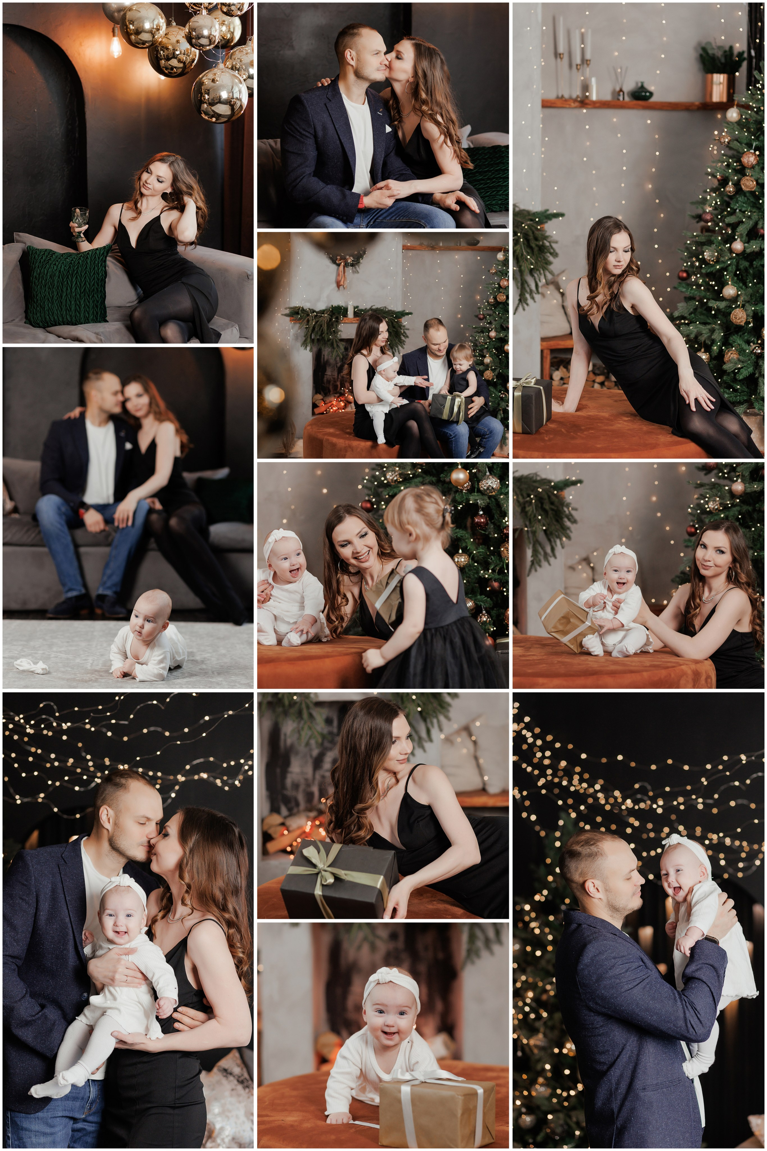 Семейная фотосессия в фотостудии и на природе в Твери. Свадебный и семейный фотограф в Твери и Тверской области