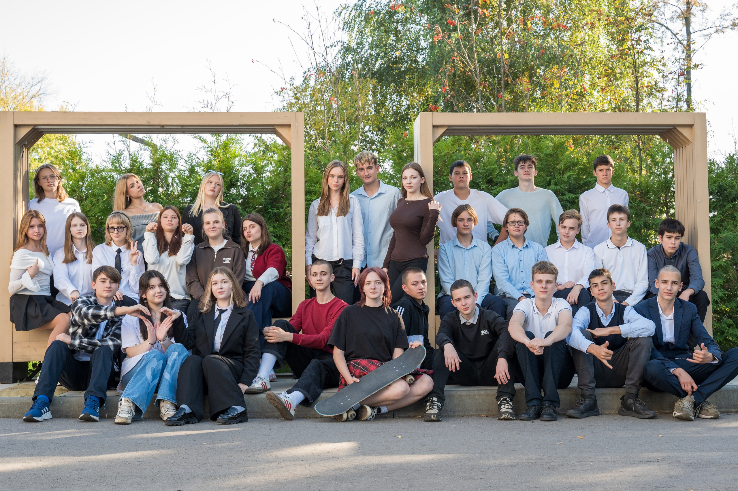 Детские съемки сентября. Школьный фотограф в Москве