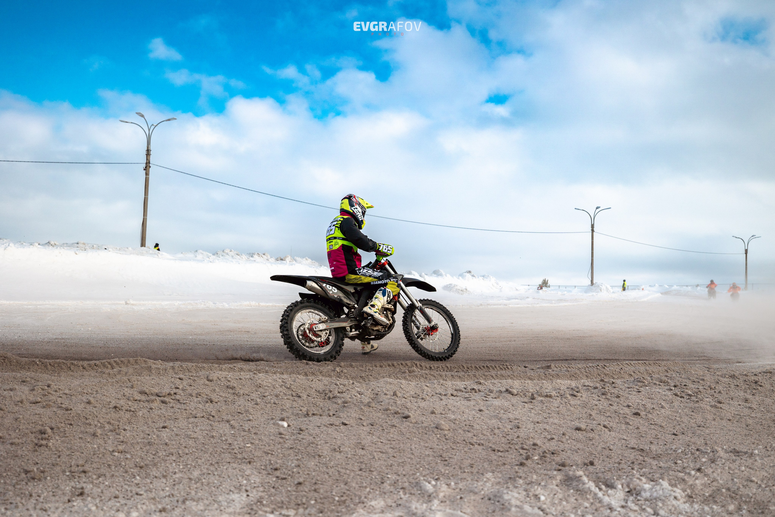 Открытый кубок Республики Татарстан по мотокроссу 3 этап. 4 февраля 2024 г. Фотограф Евграфов Александр