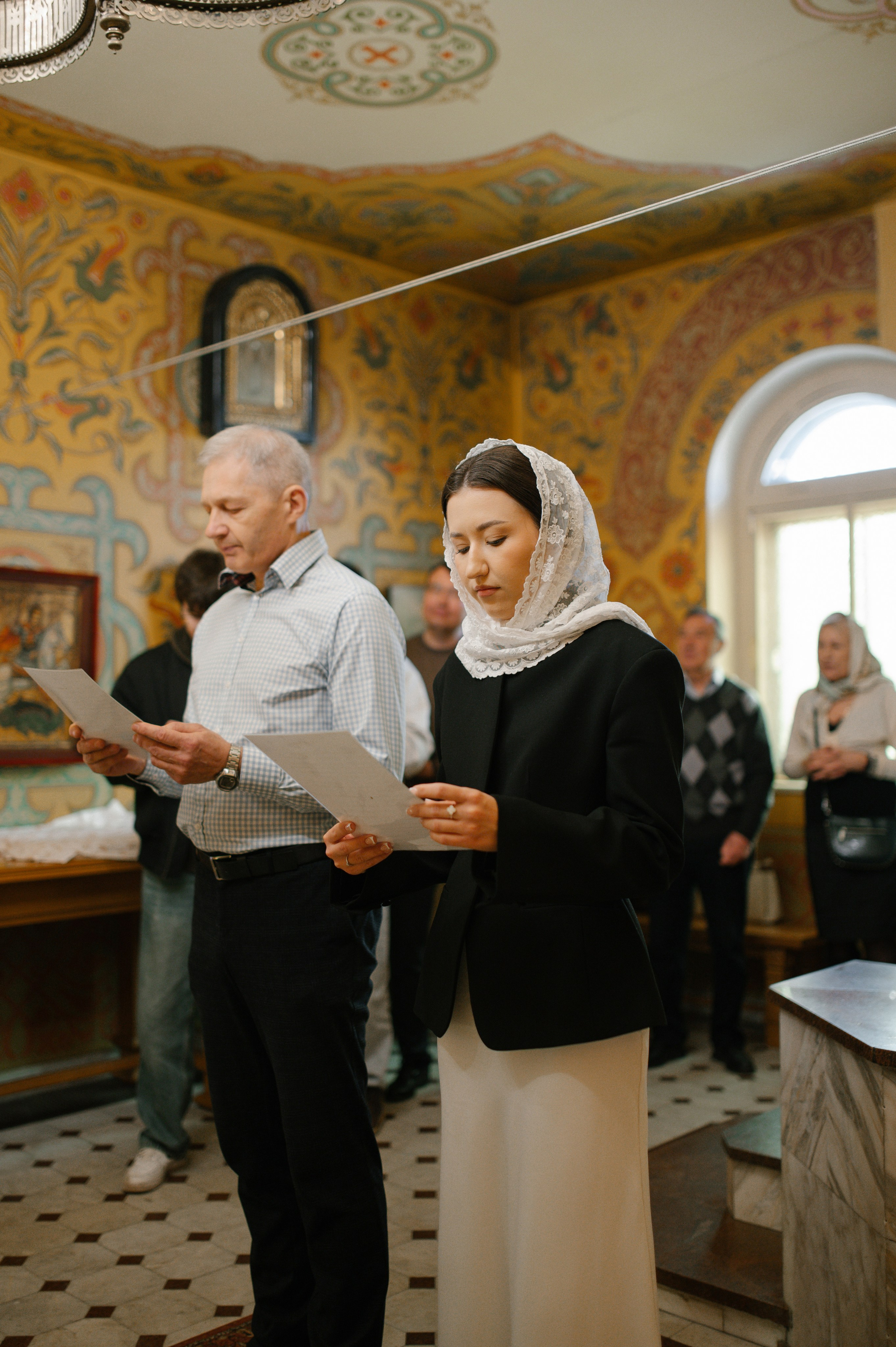 Крещение в Храме Воздвижения Креста Господня в Алтуфьеве. Семейный и свадебный фотограф в Москве Татьяна Николаева