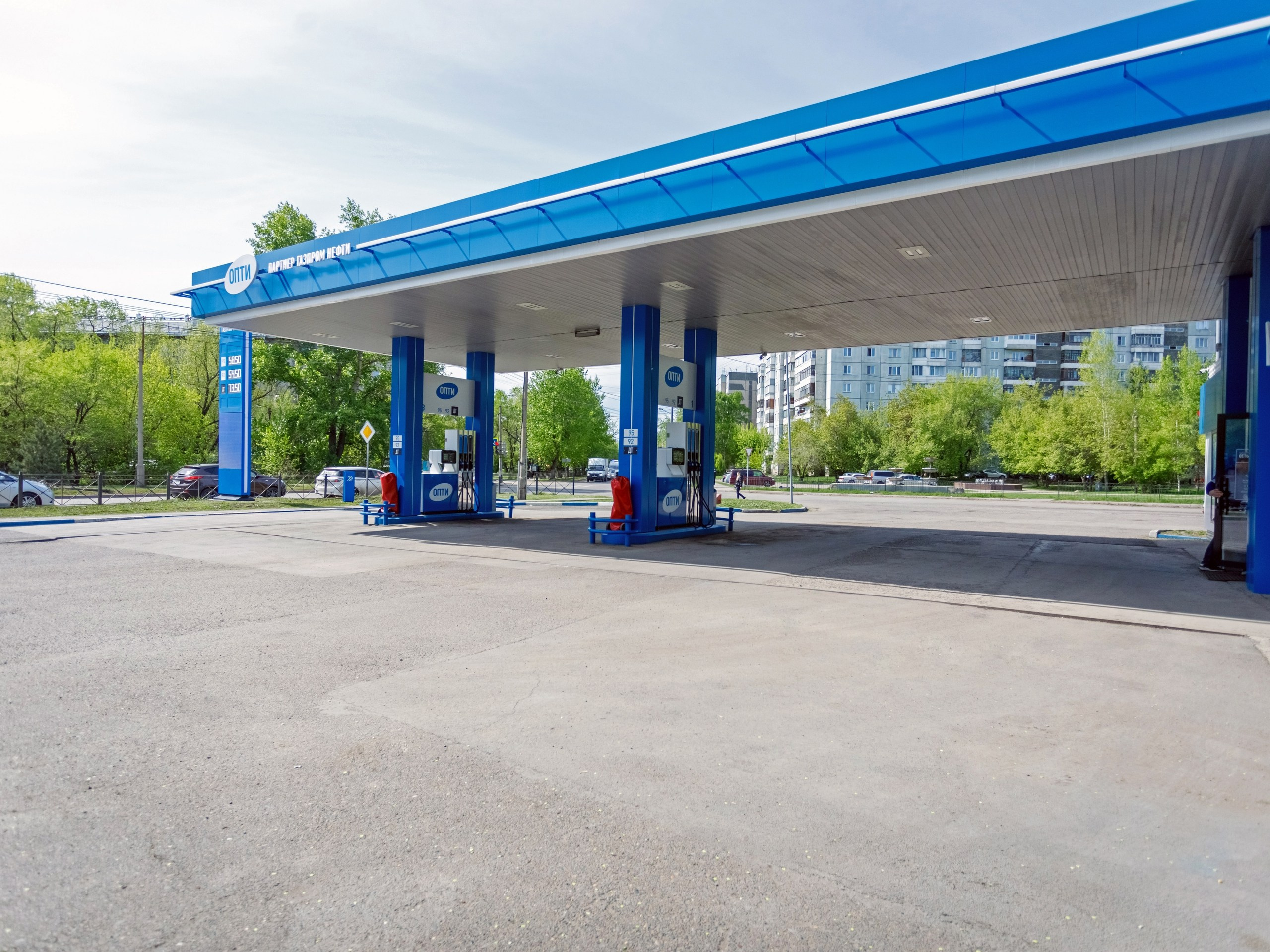 Опти АЗС. Газпром нефти