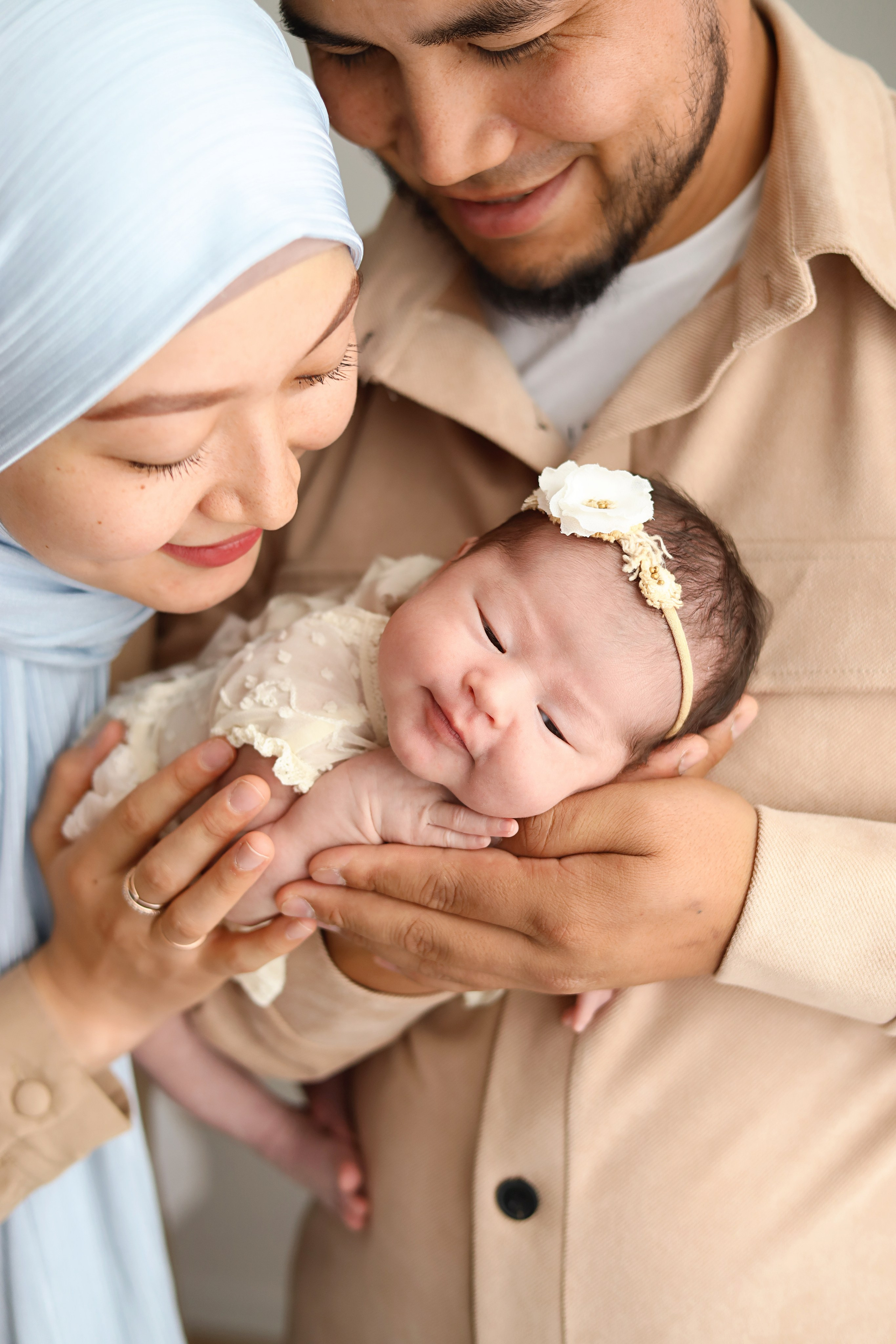 Ньюборн съемка Элины, творческий пакет. Фотограф новорожденных Москва. Ньюборн фотограф Москва