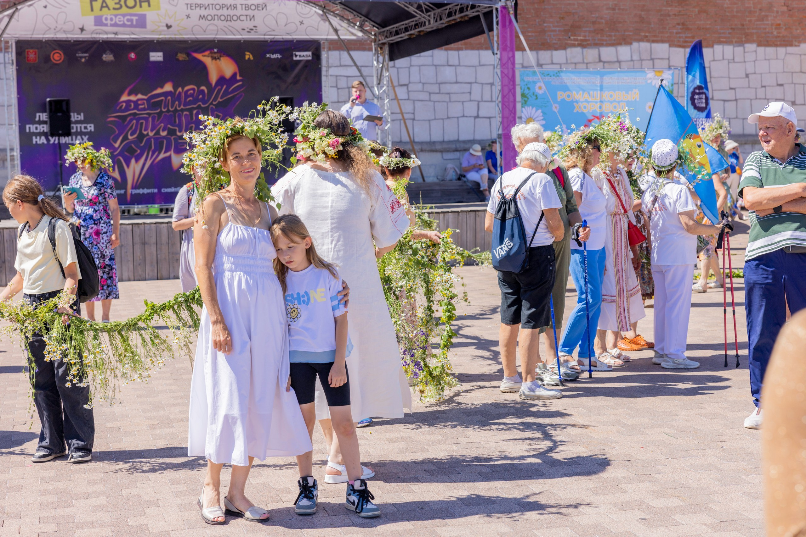 Фестиваль «Ромашковый хоровод». Северная ходьба. Фотограф в Туле Крупский АнДРей. Фотостудия «КАДР71» в Туле
