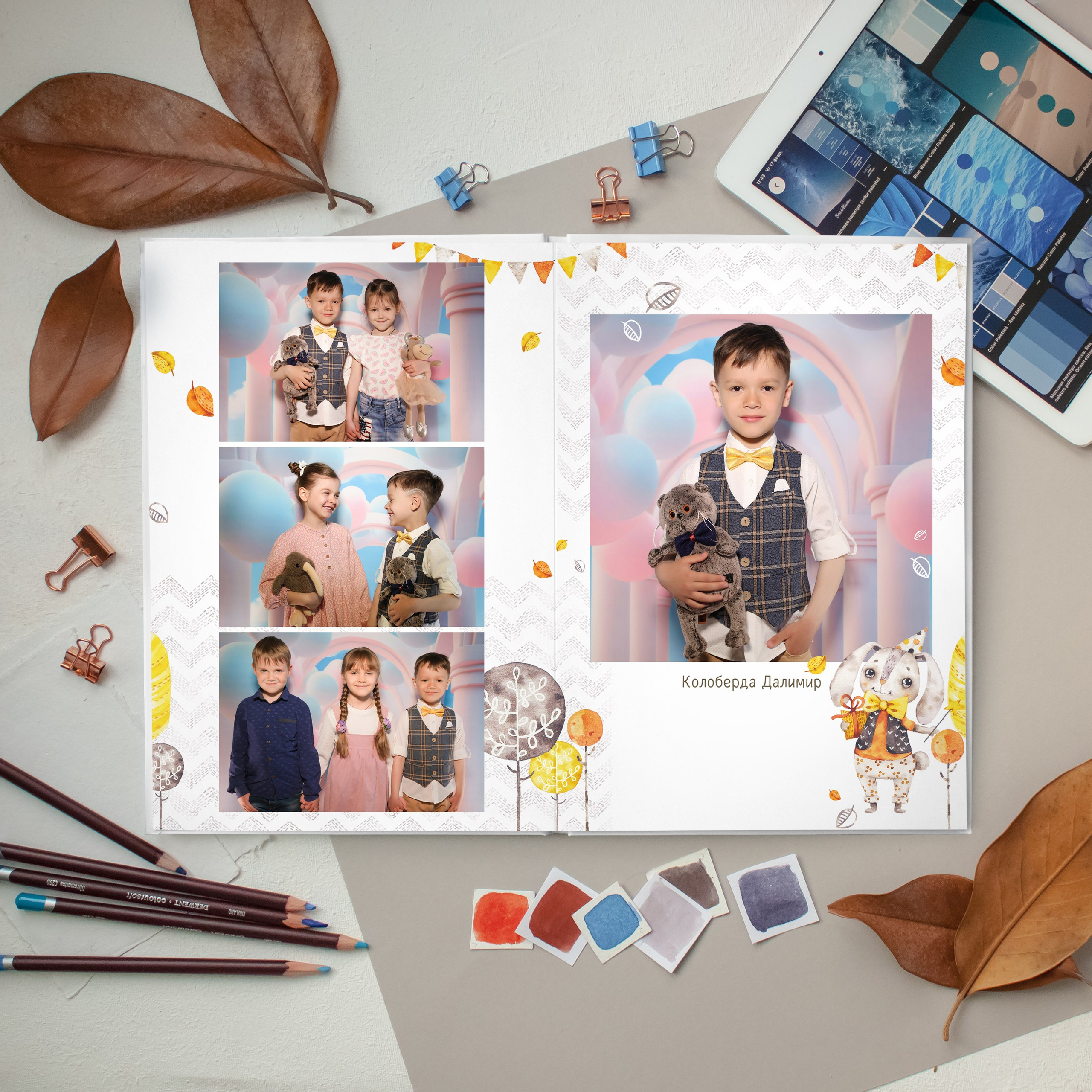 Ушастики. Дизайнер fotokniga_ast