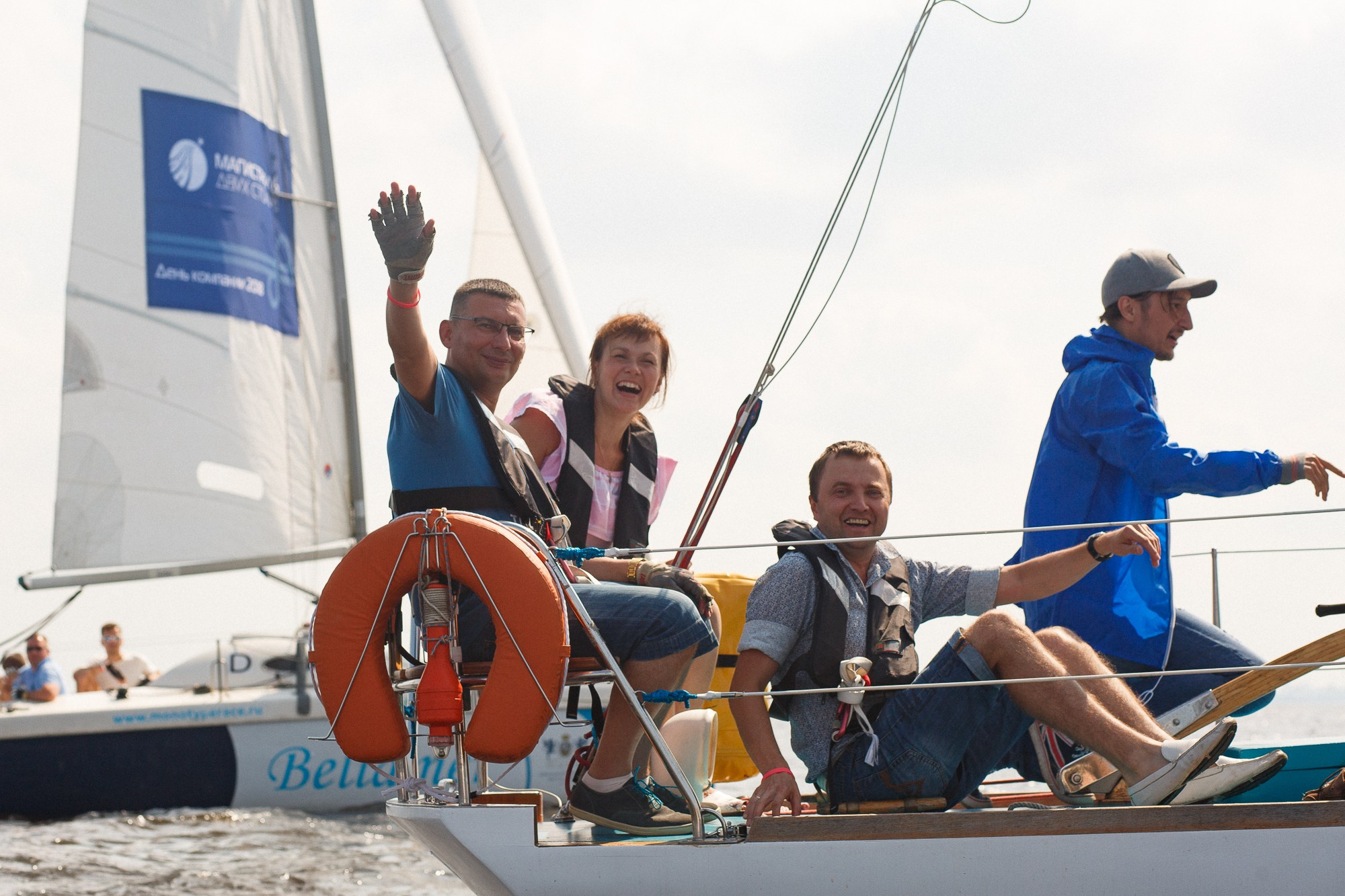 Парусная регата. Рабочая сторона — бизнес портрет и репортаж в Санкт-Петербурге