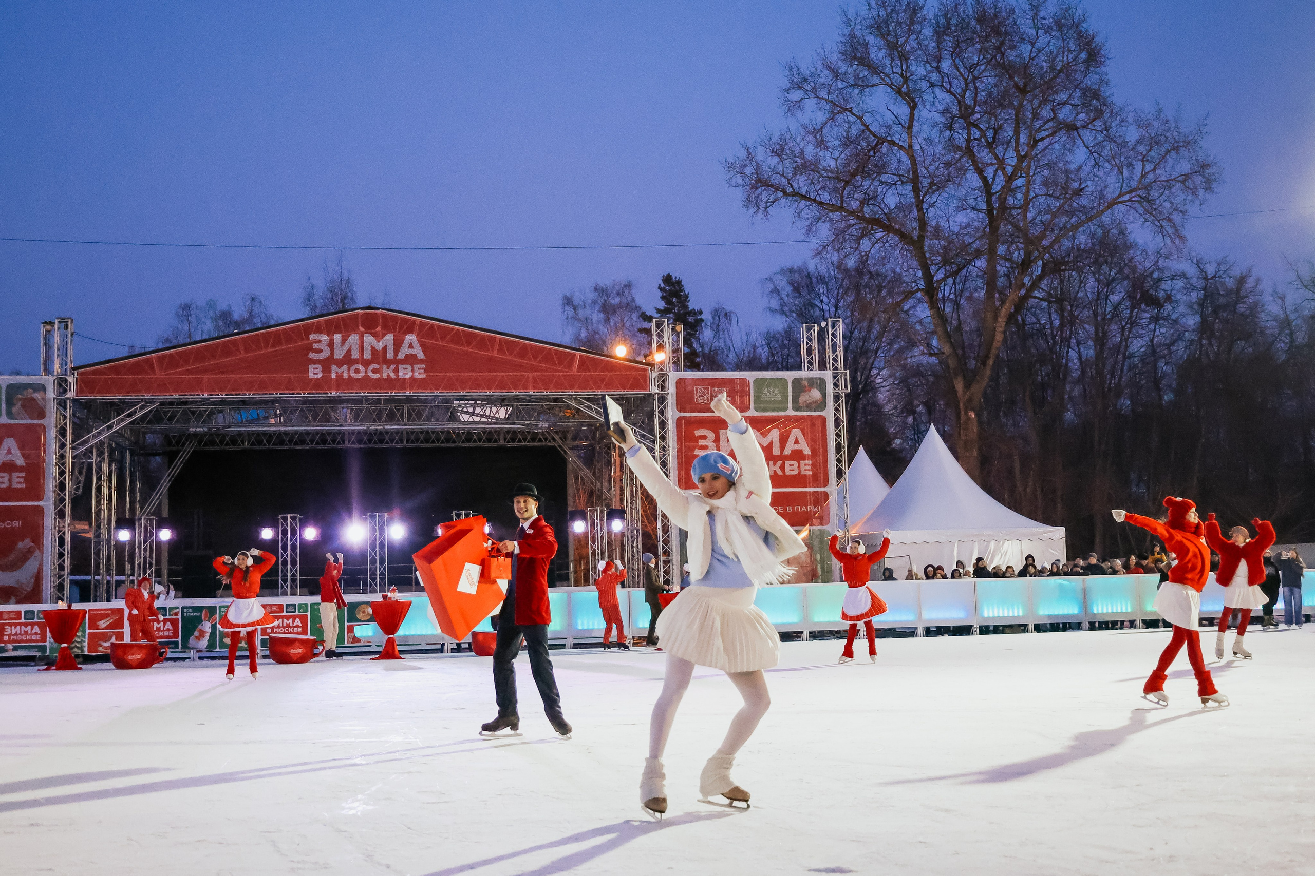 Ледовое шоу Сокольники Московское Чаепитие. Фотограф и видеограф Анна Домашенко