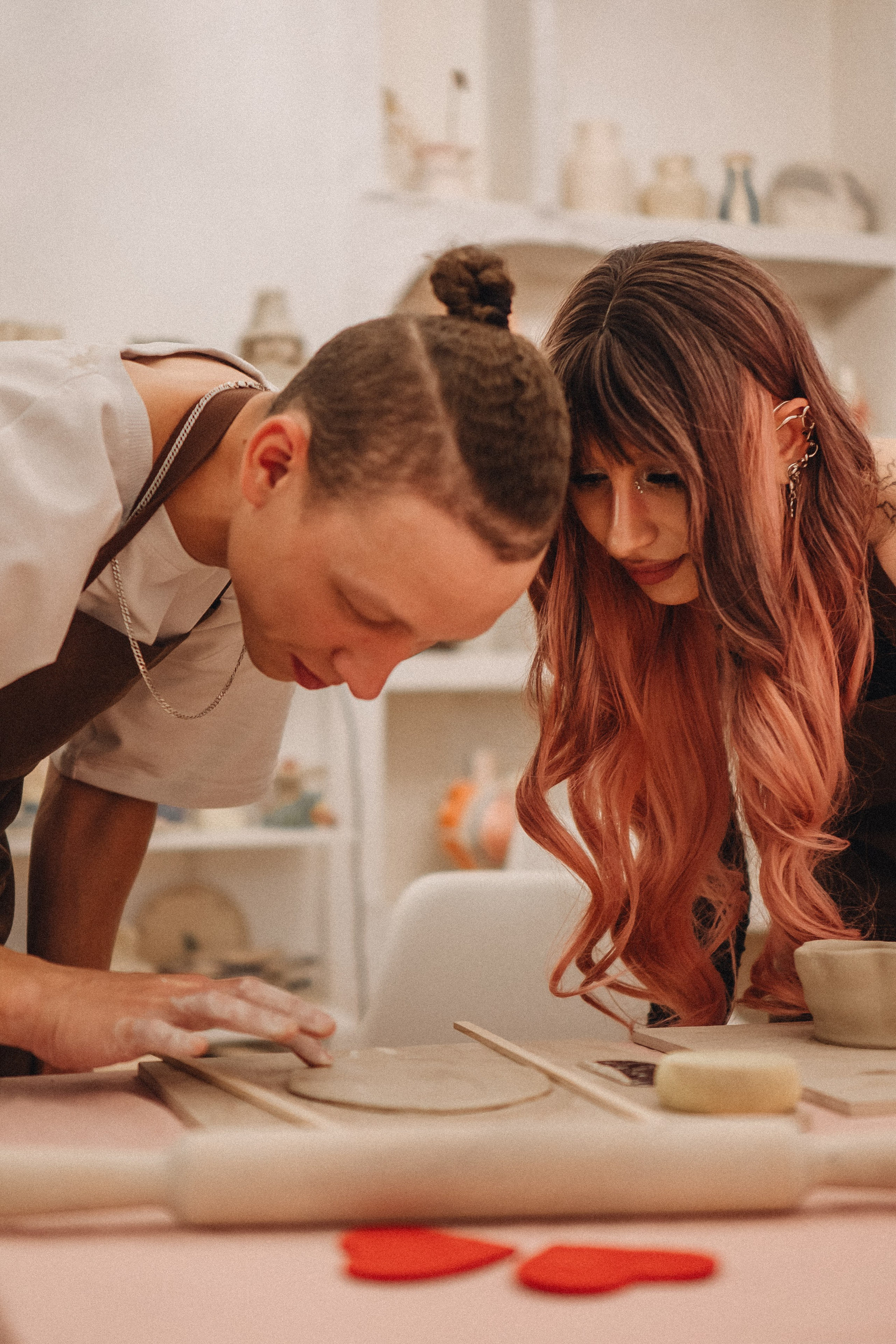 СВИДАНИЕ В ГОНЧАРНОЙ МАСТЕРСКОЙ. Профессиональный фотограф, Санкт-Петербург — Виктория Богомолова