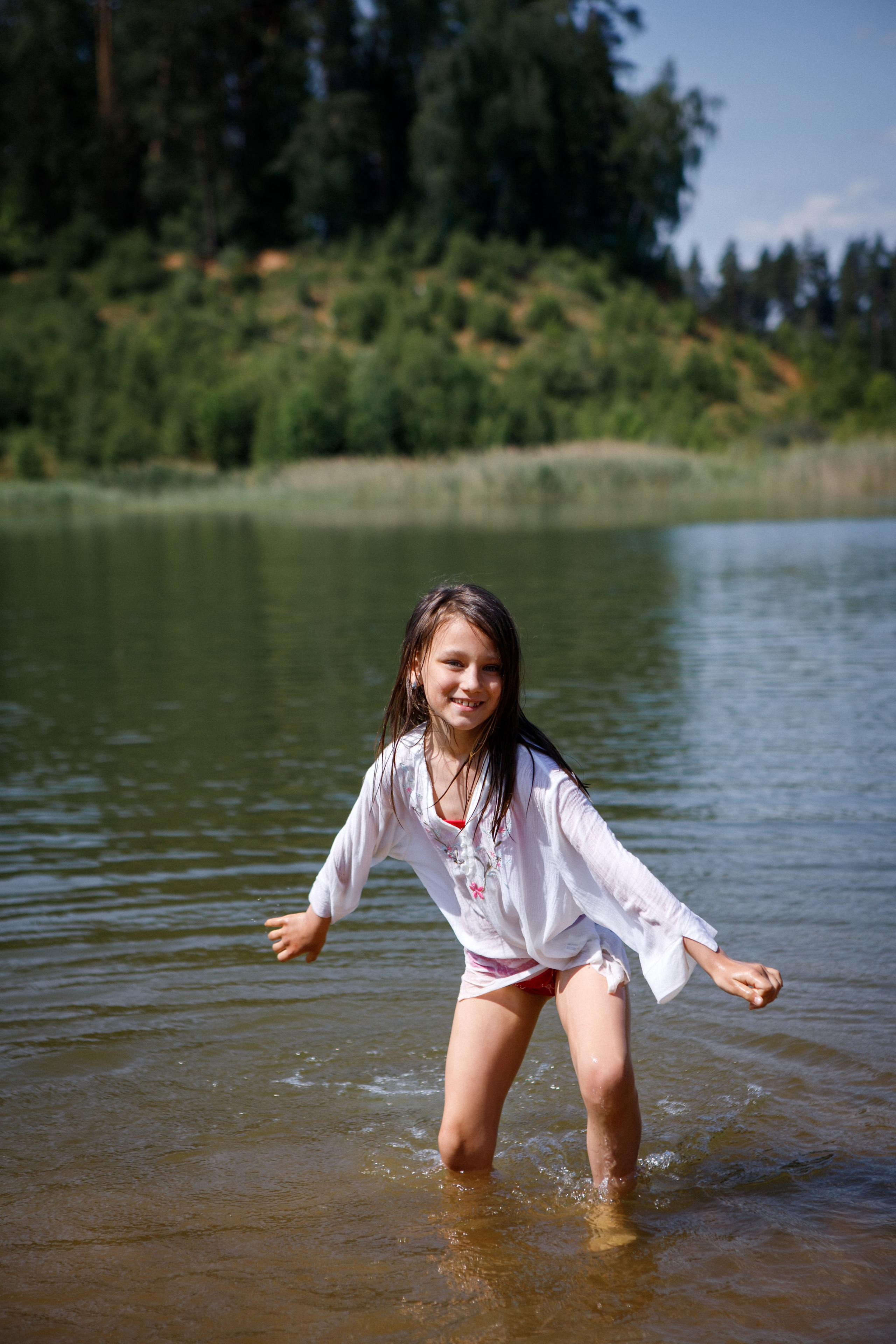 На озере. Детский и семейный фотограф Мария Киселёва. Москва