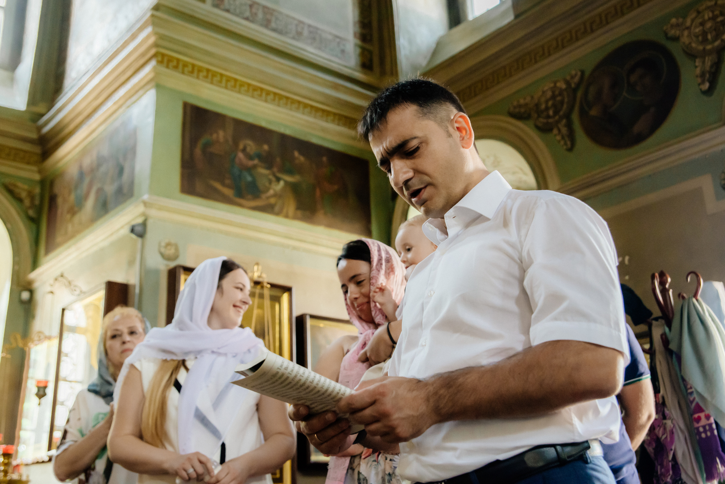 Фотосъёмка и видеосъёмка таинства крещения