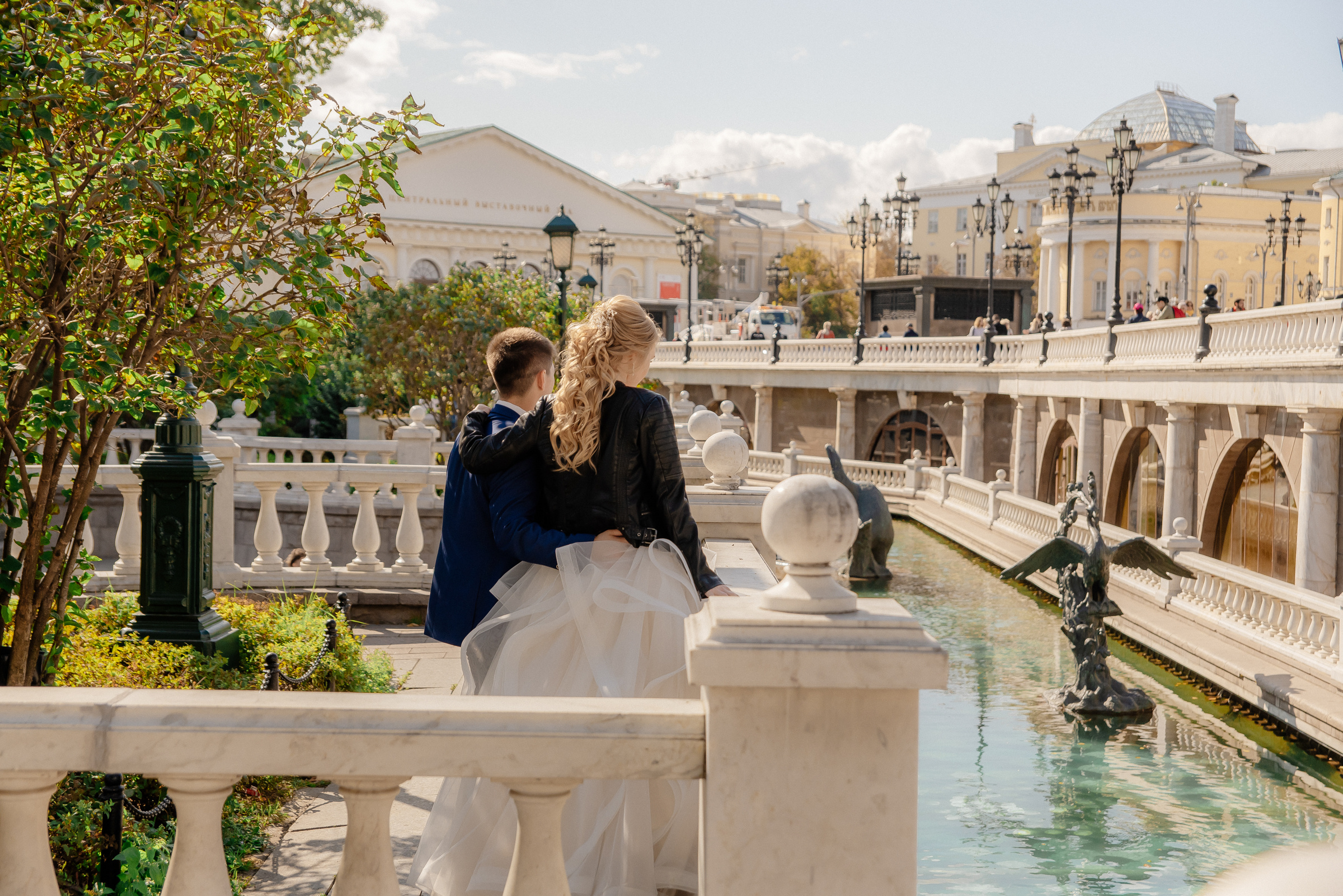 Осенняя свадебная фотосъёмка. Видеограф и фотограф на свадьбу в Москве