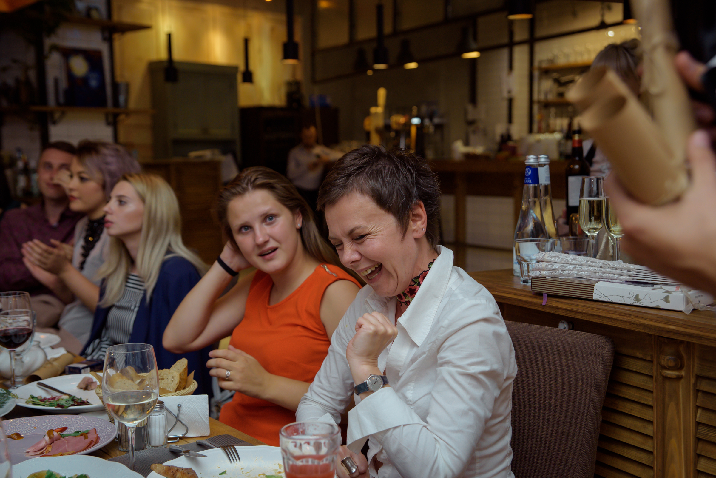 свадебный банкет в Bon App cafe на Никольской