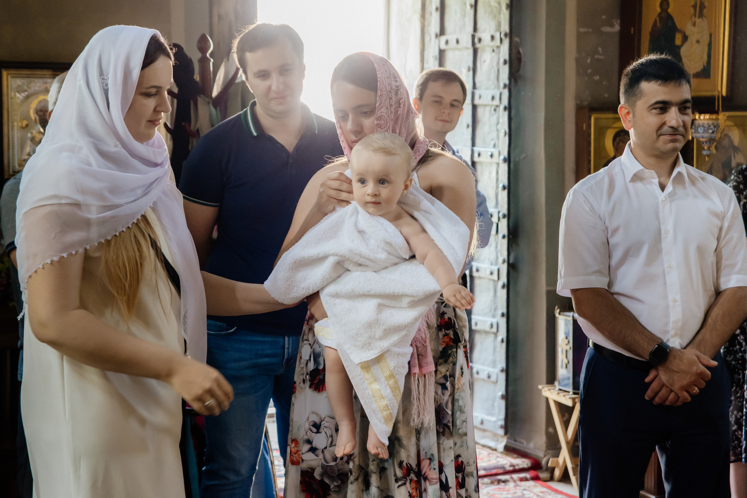 Фотосъёмка и видеосъёмка таинства крещения