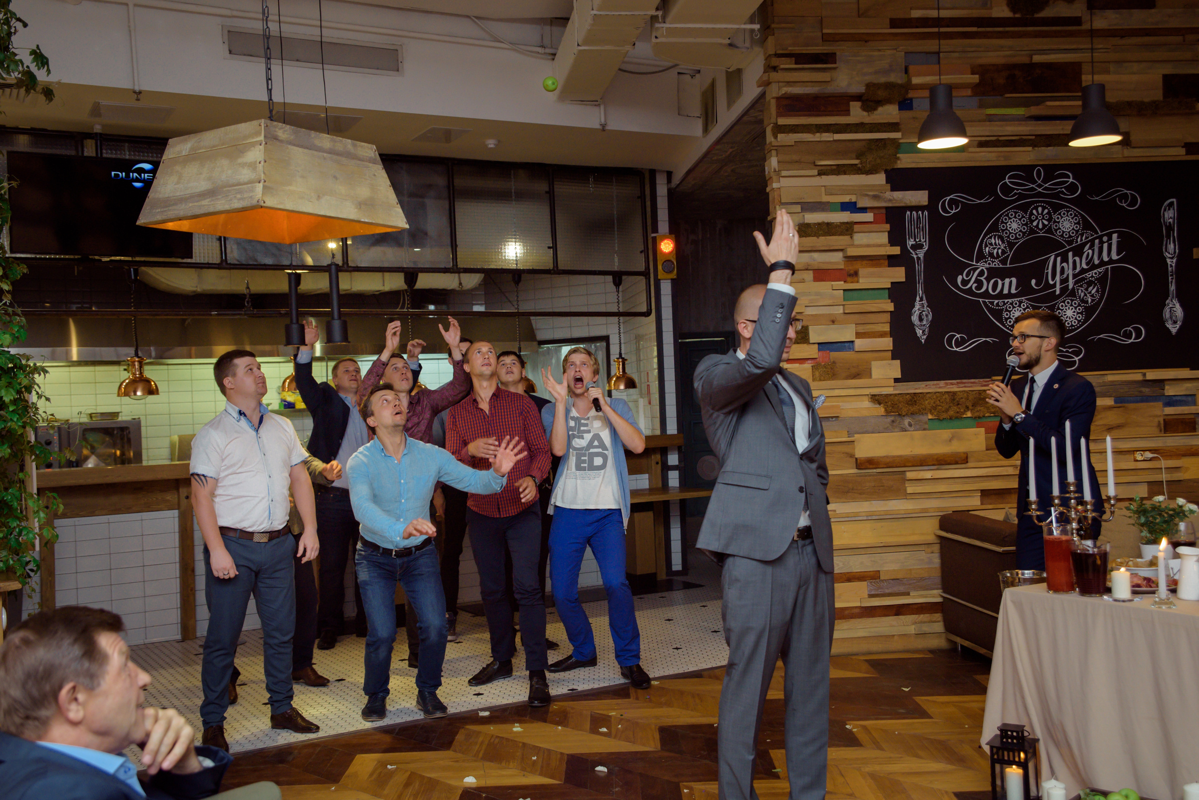 свадебный банкет в Bon App cafe на Никольской