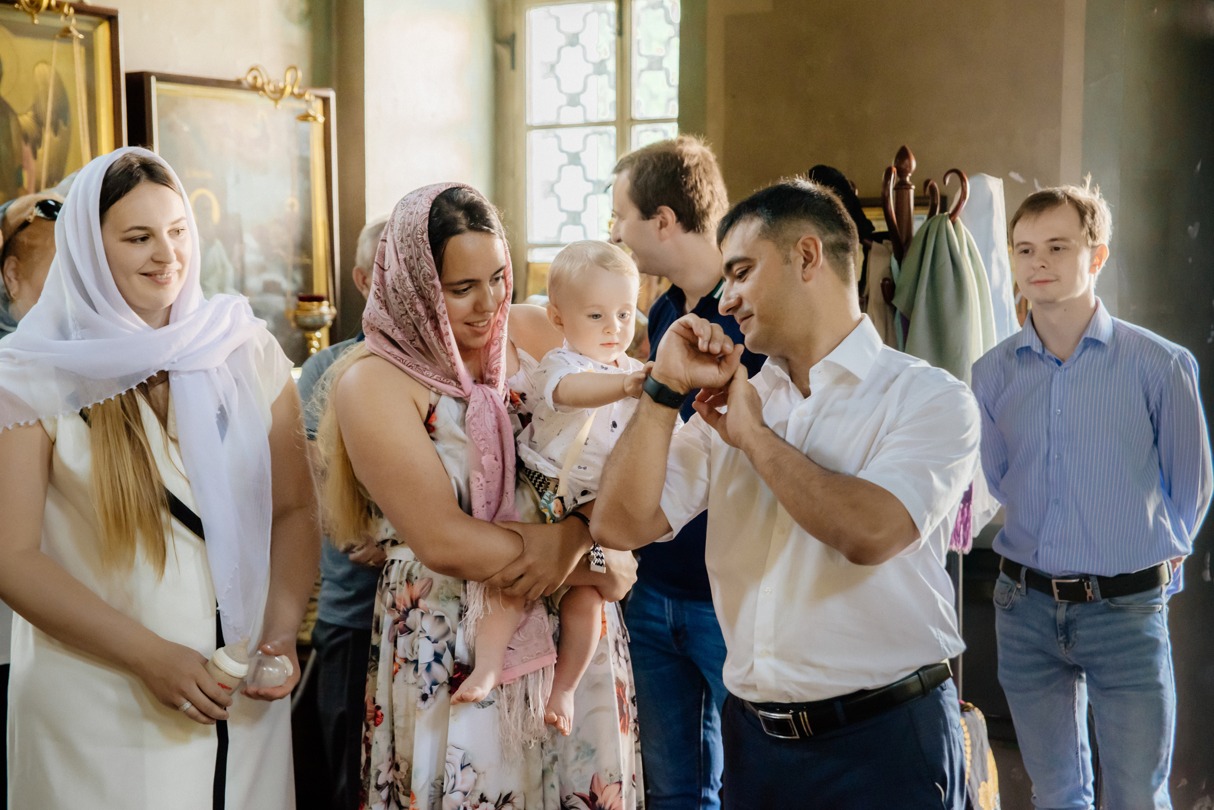 Фотосъёмка и видеосъёмка таинства крещения