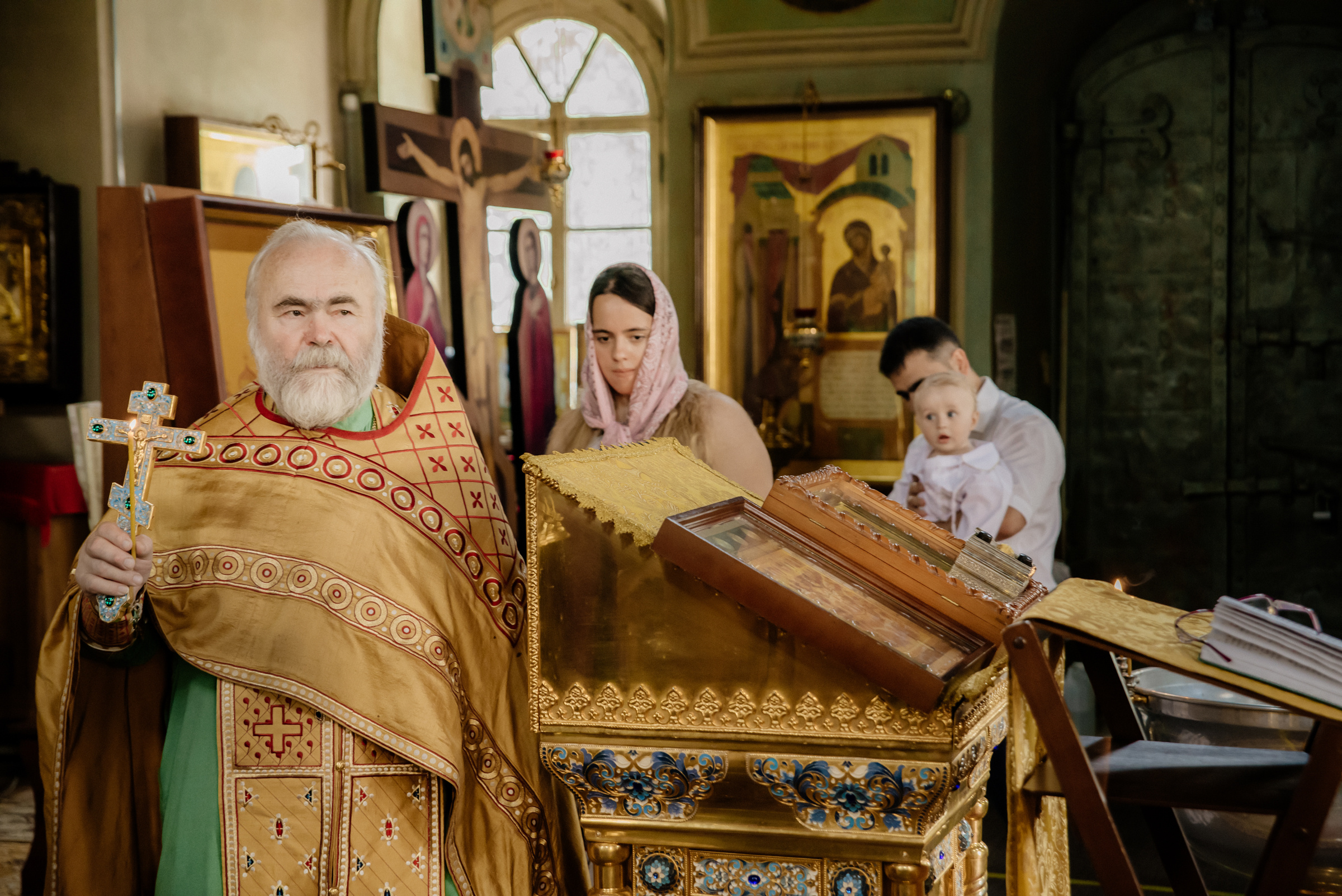 Фотосъёмка и видеосъёмка таинства крещения