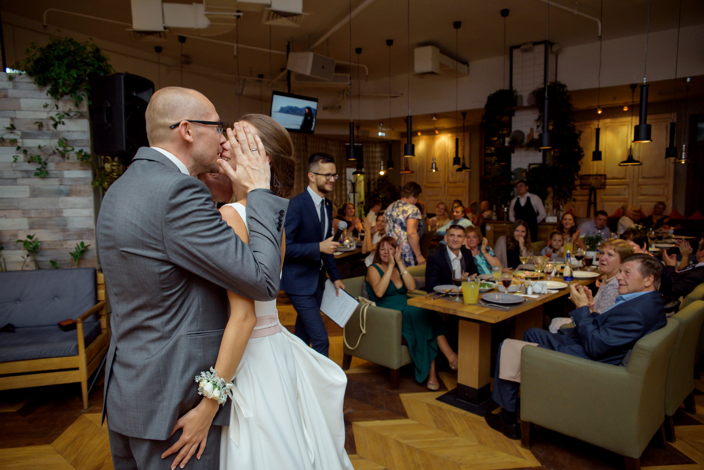 свадебный банкет в Bon App cafe на Никольской