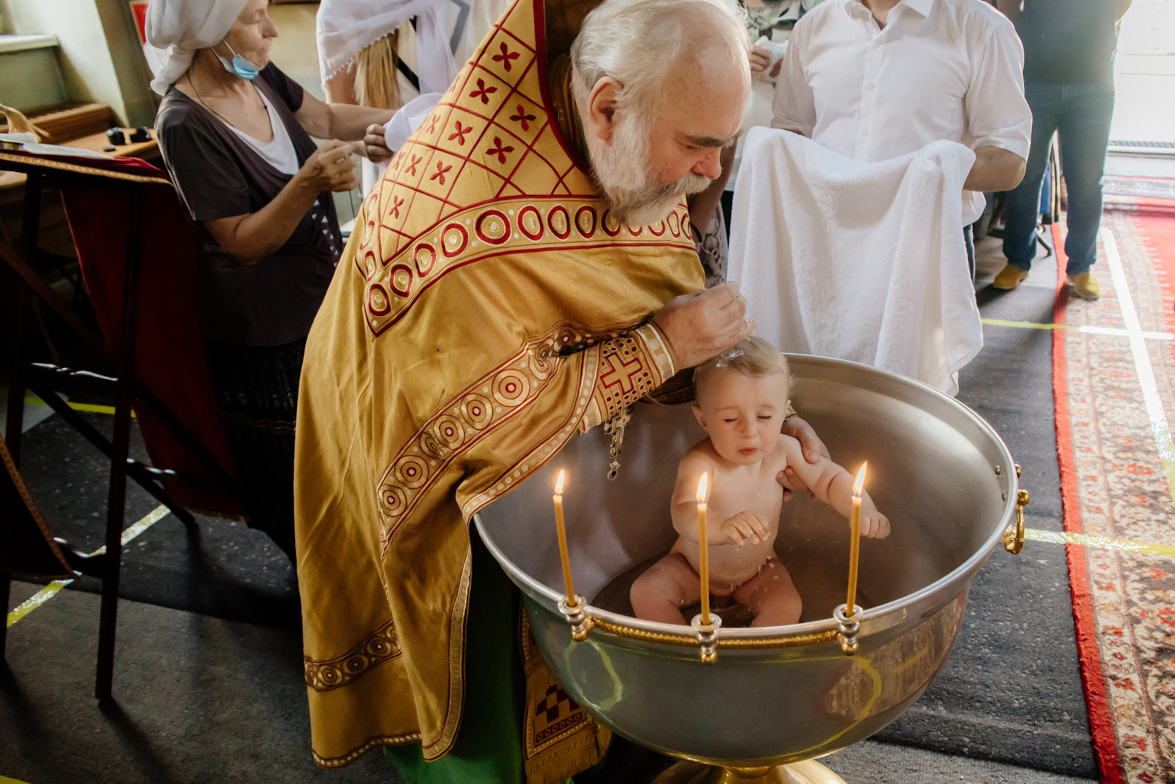 Фотосъёмка и видеосъёмка таинства крещения