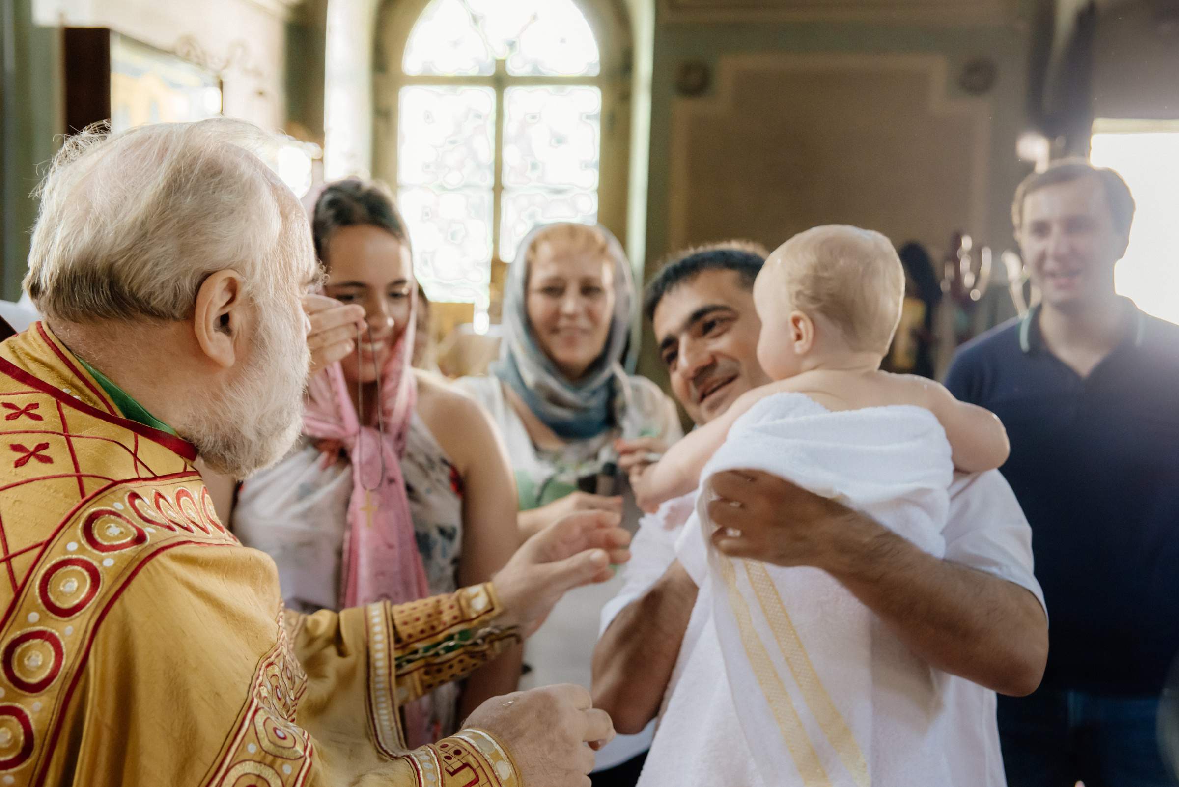 Фотосъёмка и видеосъёмка таинства крещения