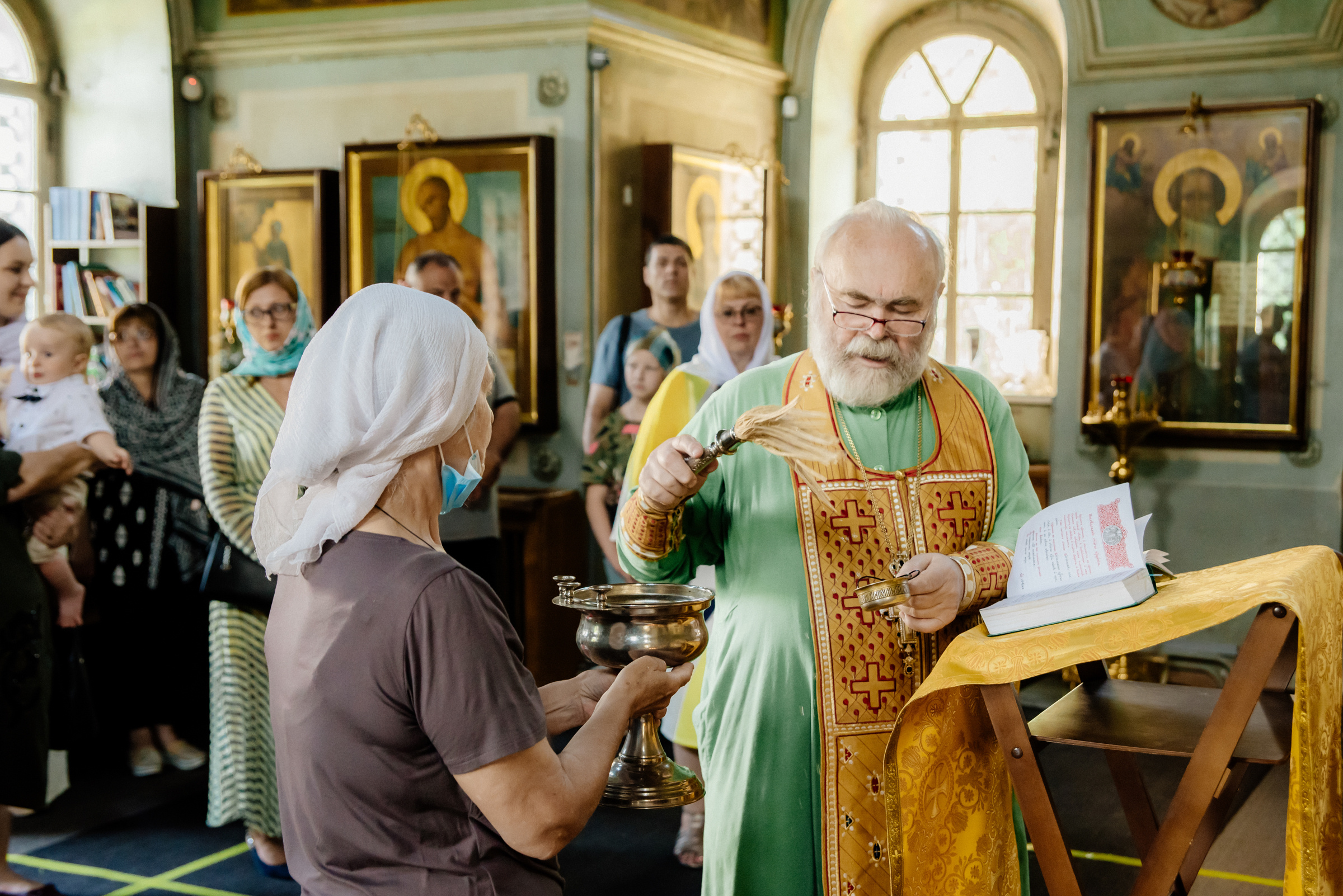 Фотосъёмка и видеосъёмка таинства крещения