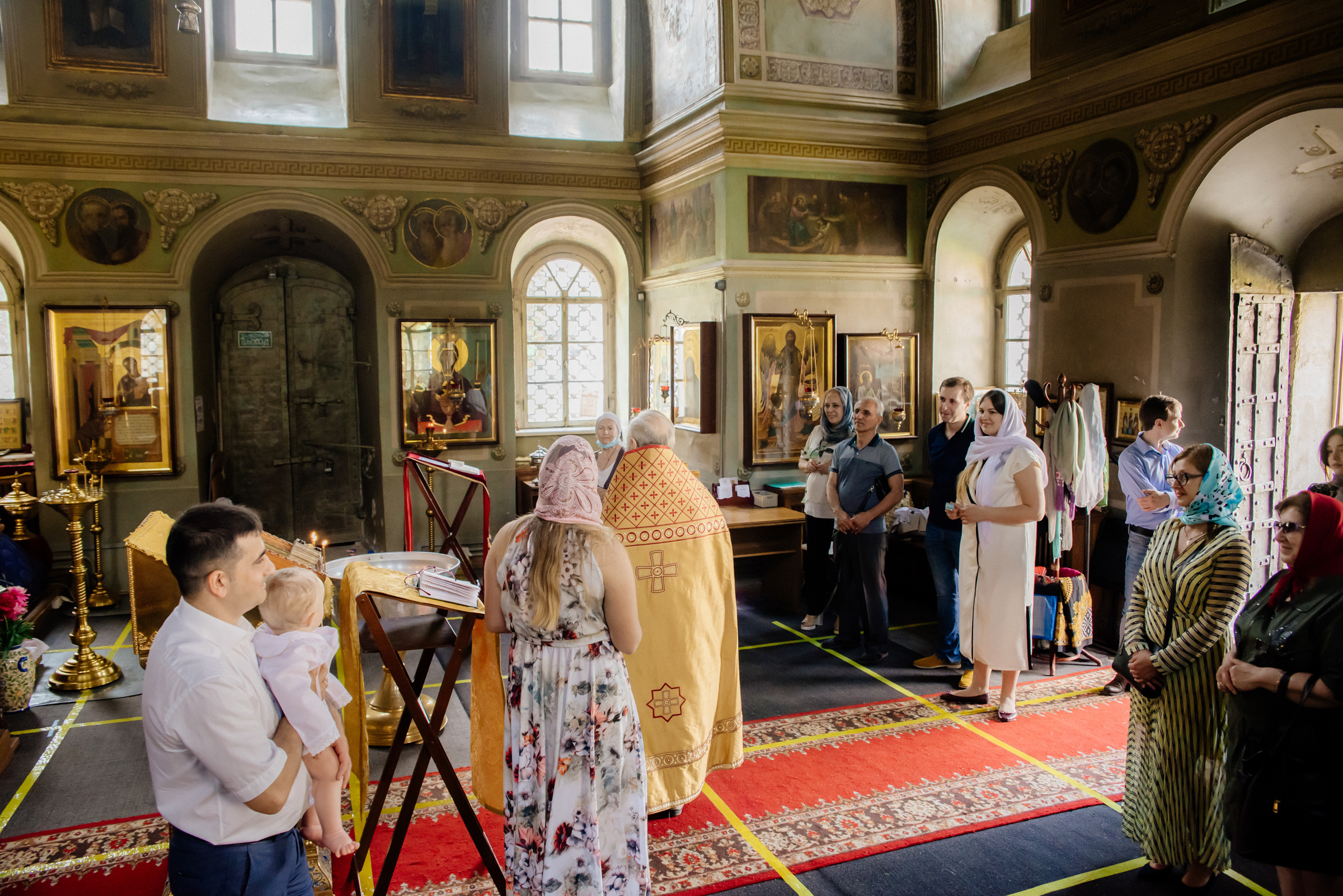 Фотосъёмка и видеосъёмка таинства крещения