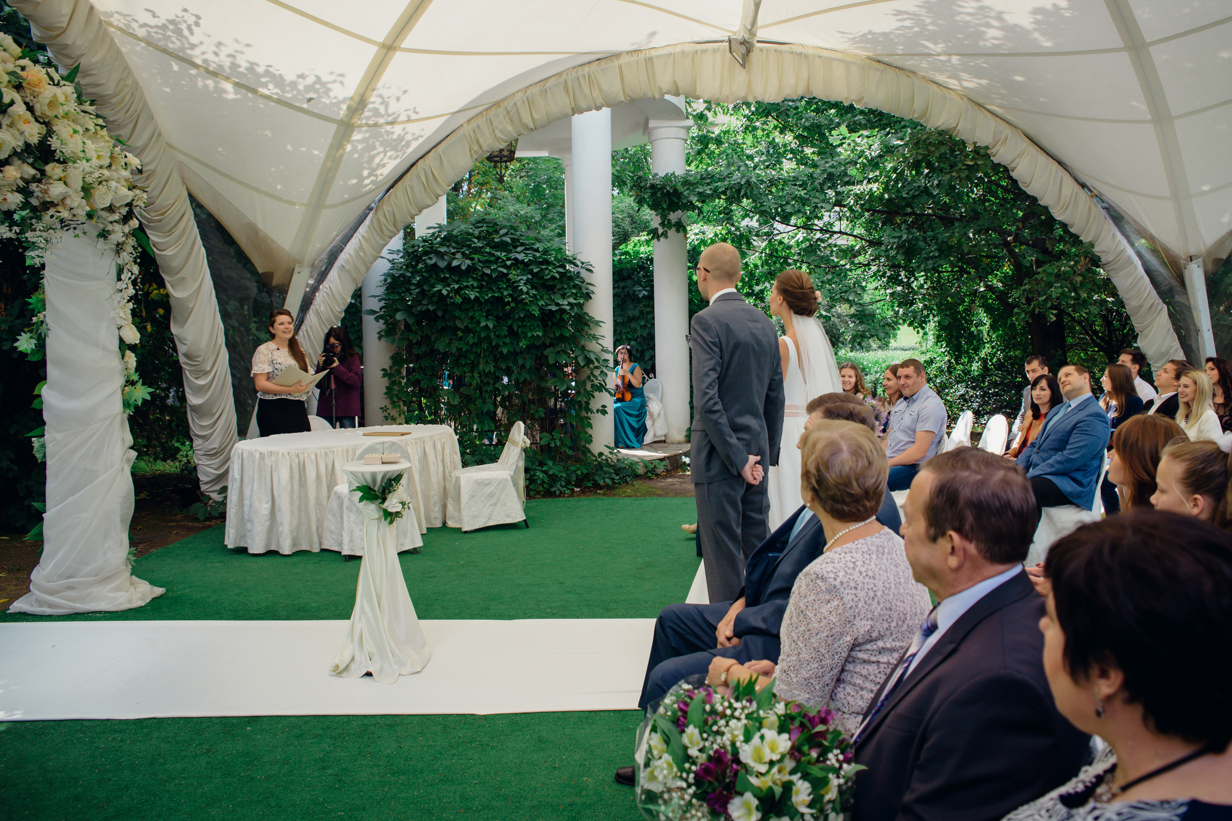 фото и видеосъемка выездной регистрации