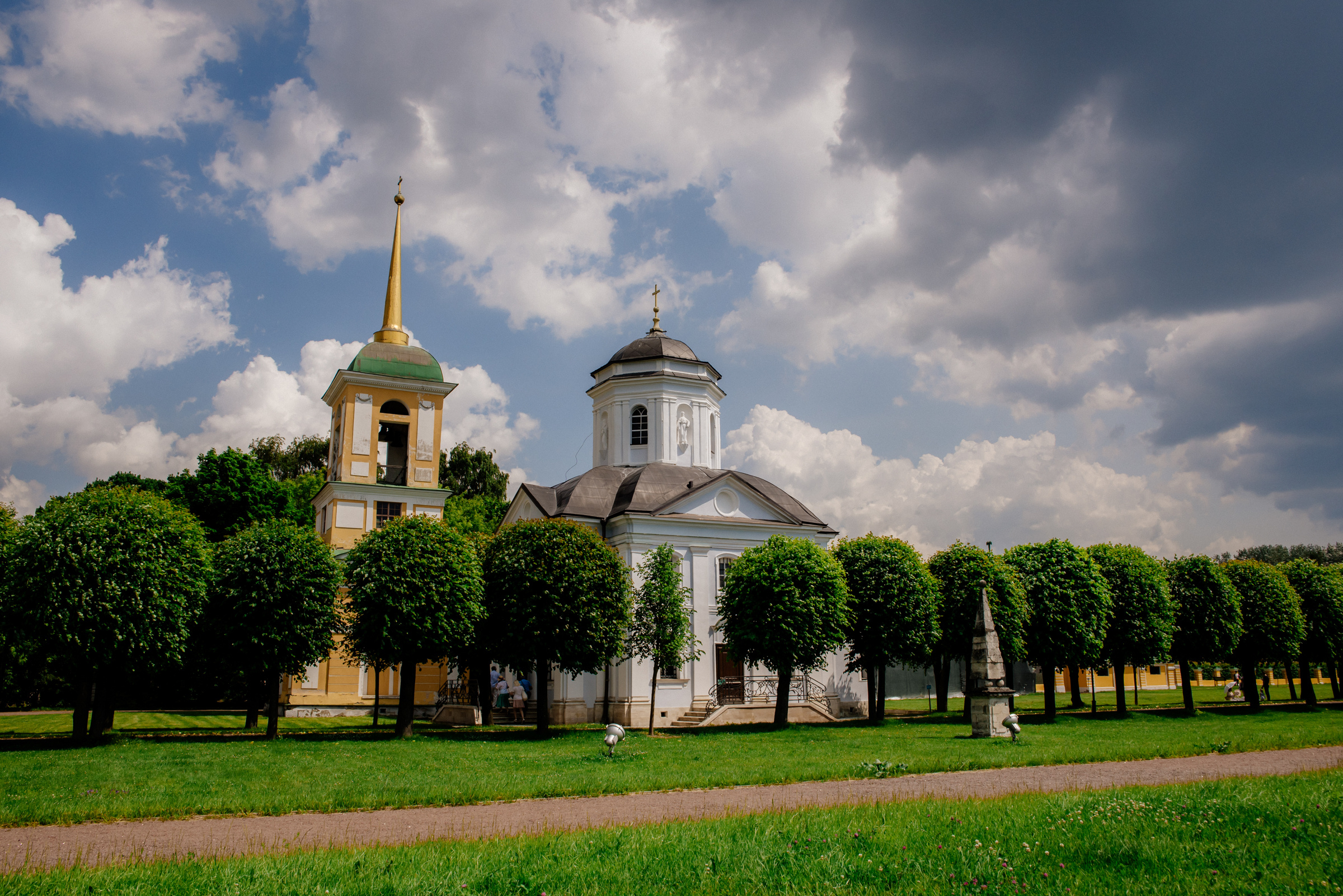 Усадьба Кусково, Церковь Спаса Всемилостивого в Кусково
