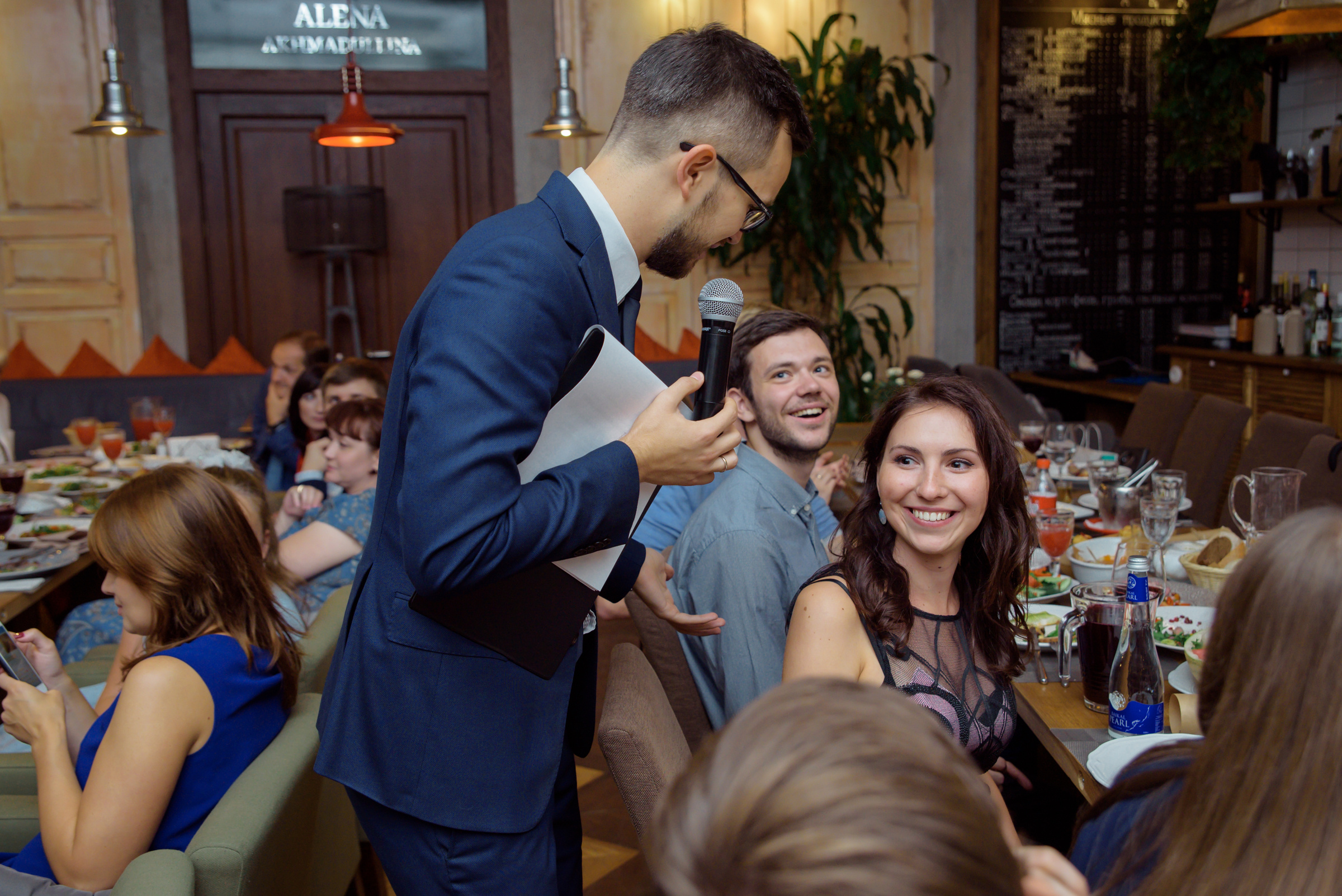 свадебный банкет в Bon App cafe на Никольской