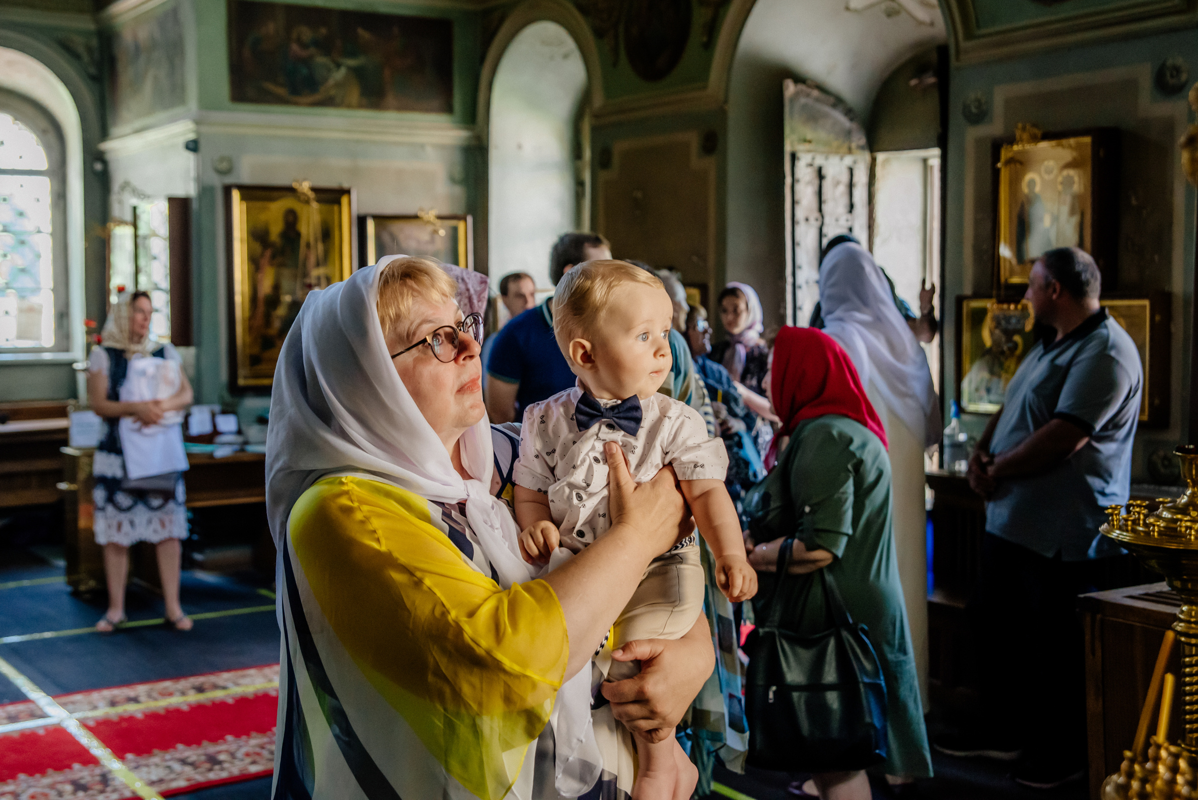 Крещение Давида. Видеограф и фотограф на свадьбу в Москве