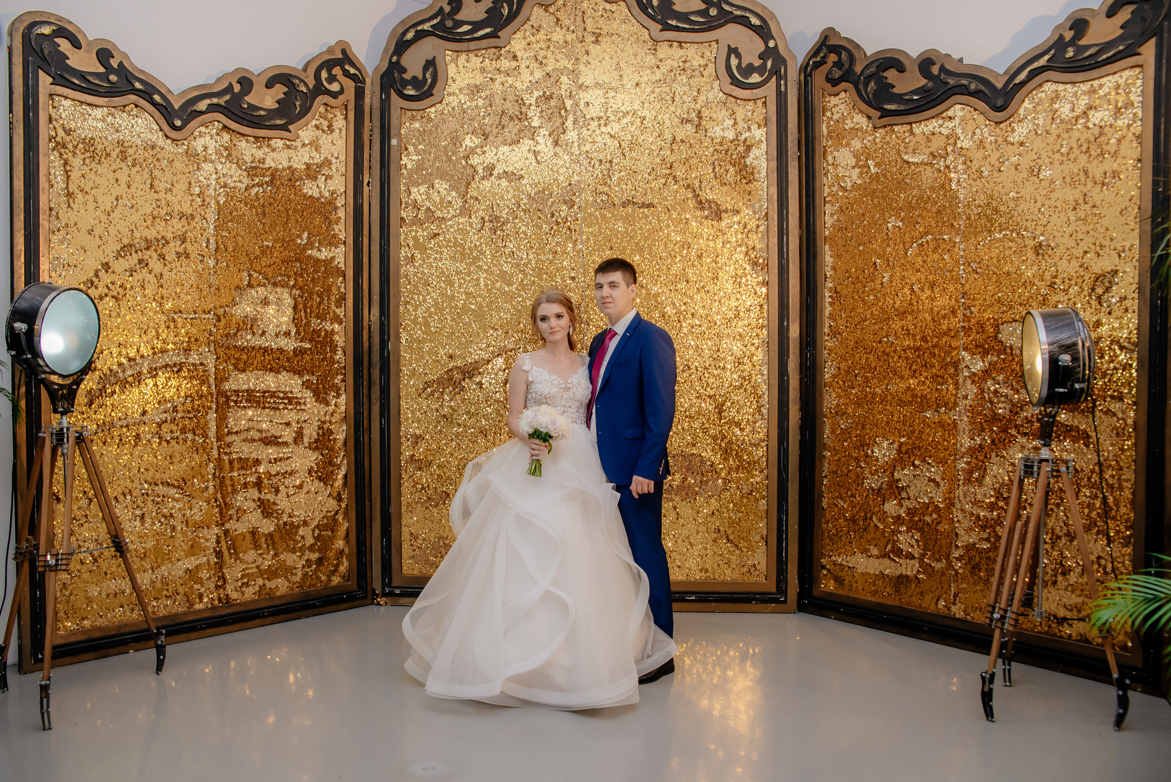 Свадебная фото и видеосъёмка регистрации брака в особняке Спиридонова