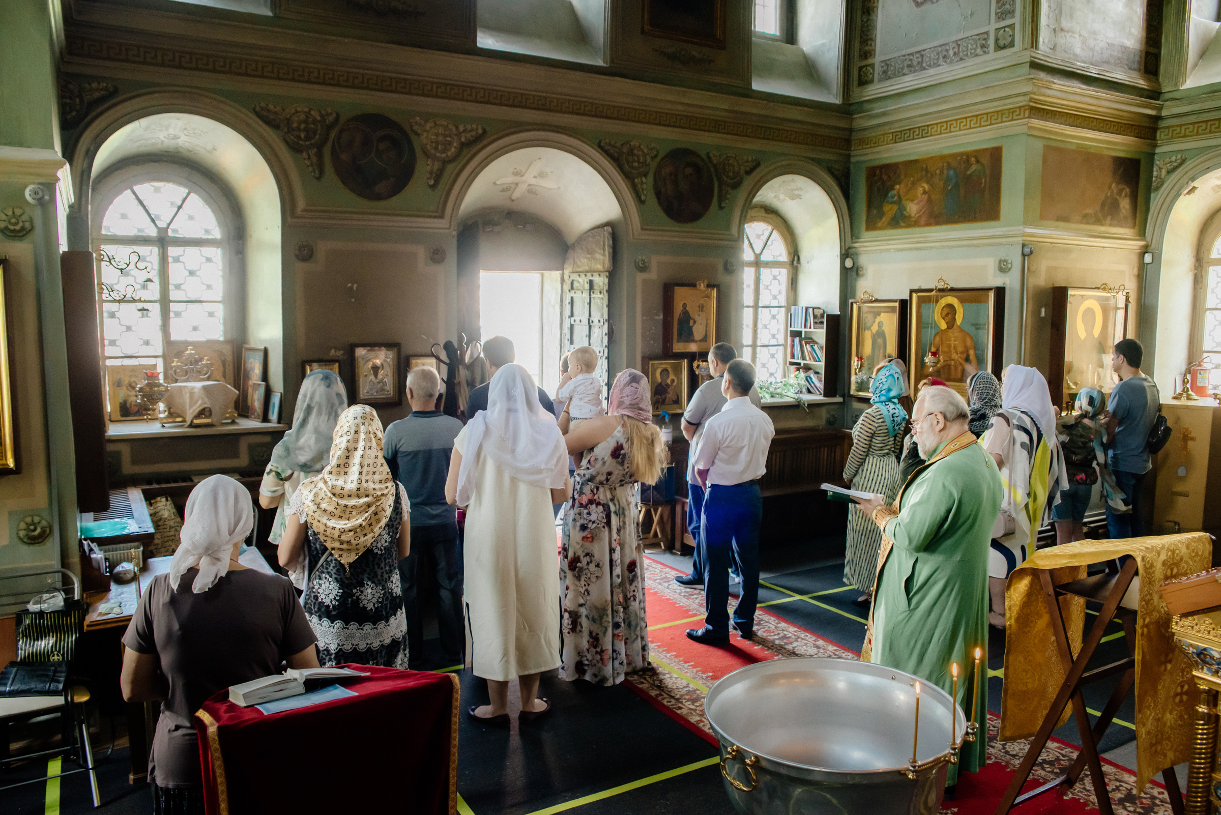 Фотосъёмка и видеосъёмка таинства крещения