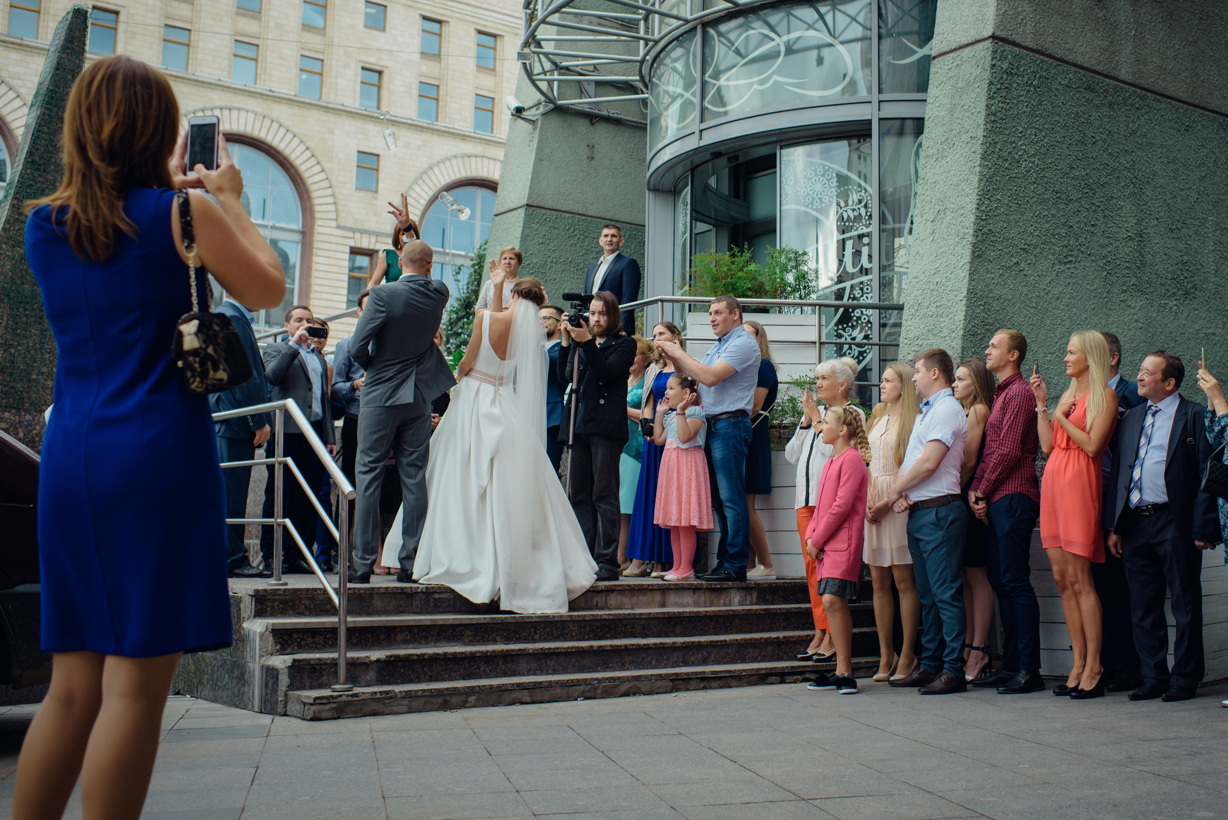 свадебный банкет в Bon App cafe на Никольской