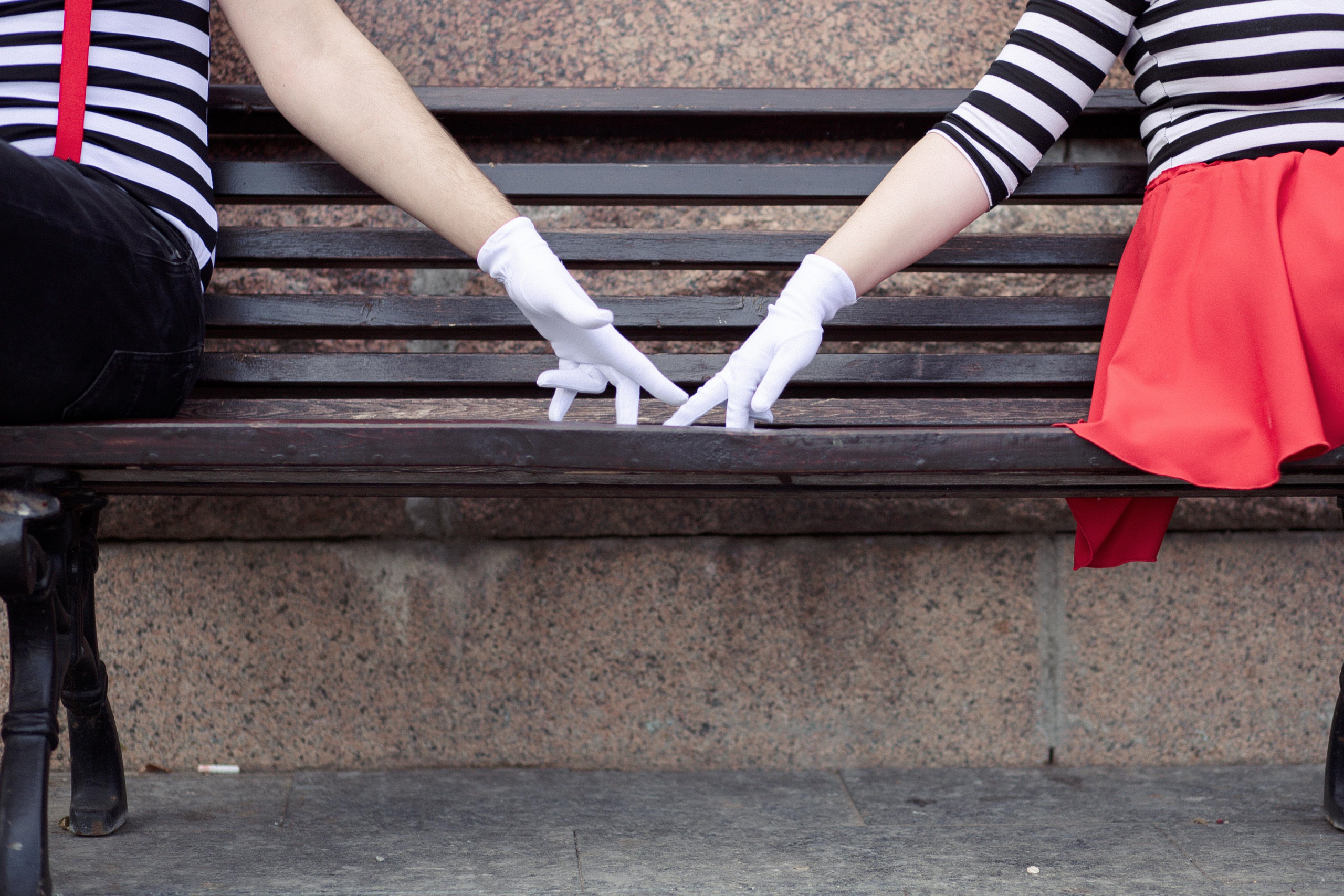 Мимы. Фотограф Крохин Олег